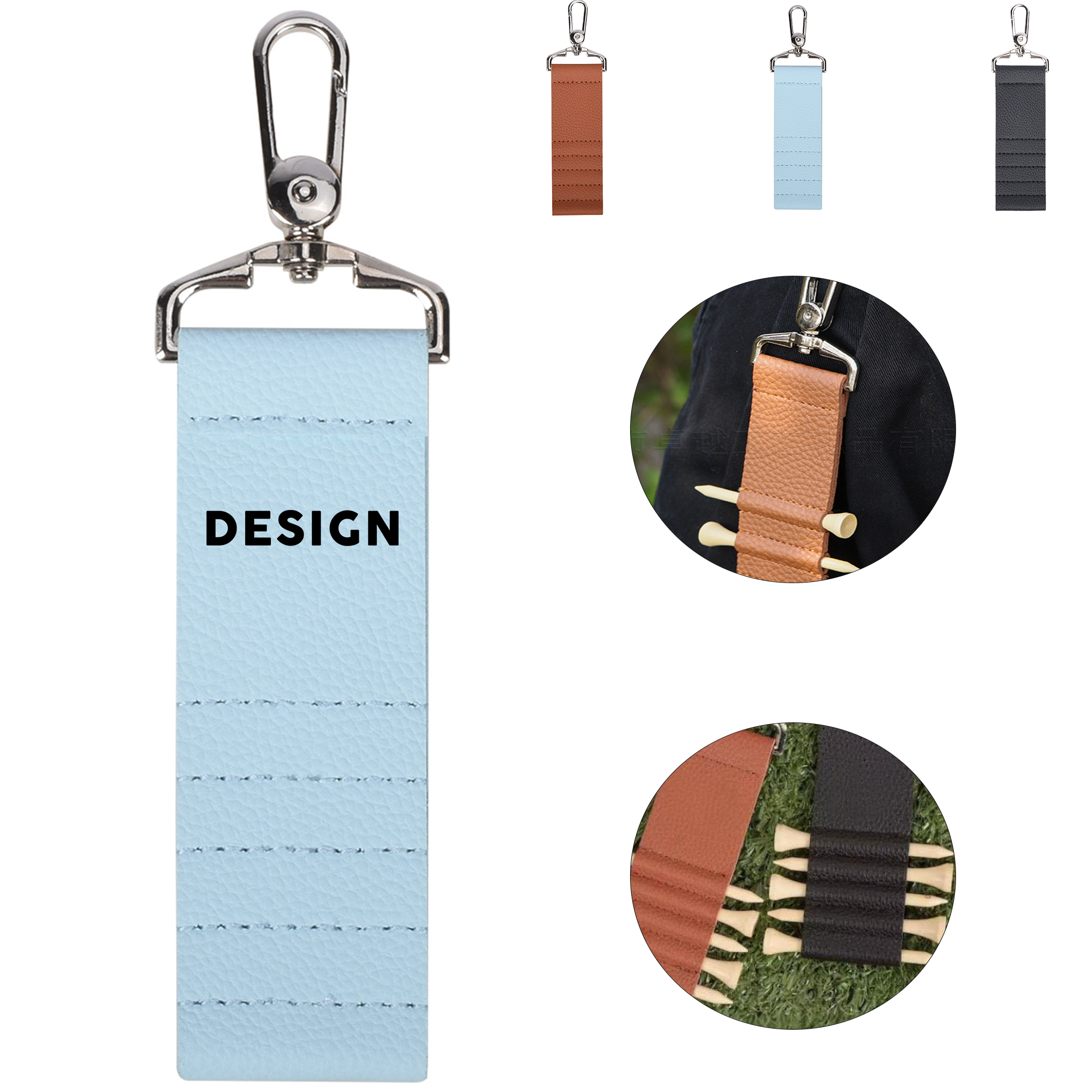 Portable Golf Tee Storage Pouch 2