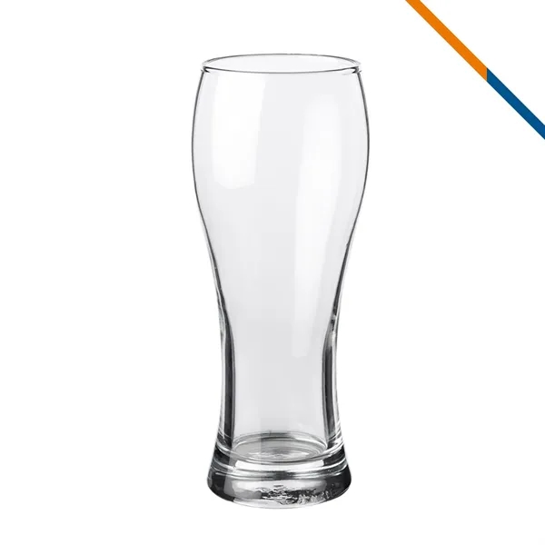 Custom 10 oz Compact Pilsner Glass with Tapered Bowl — Full-Color Drinkware 2