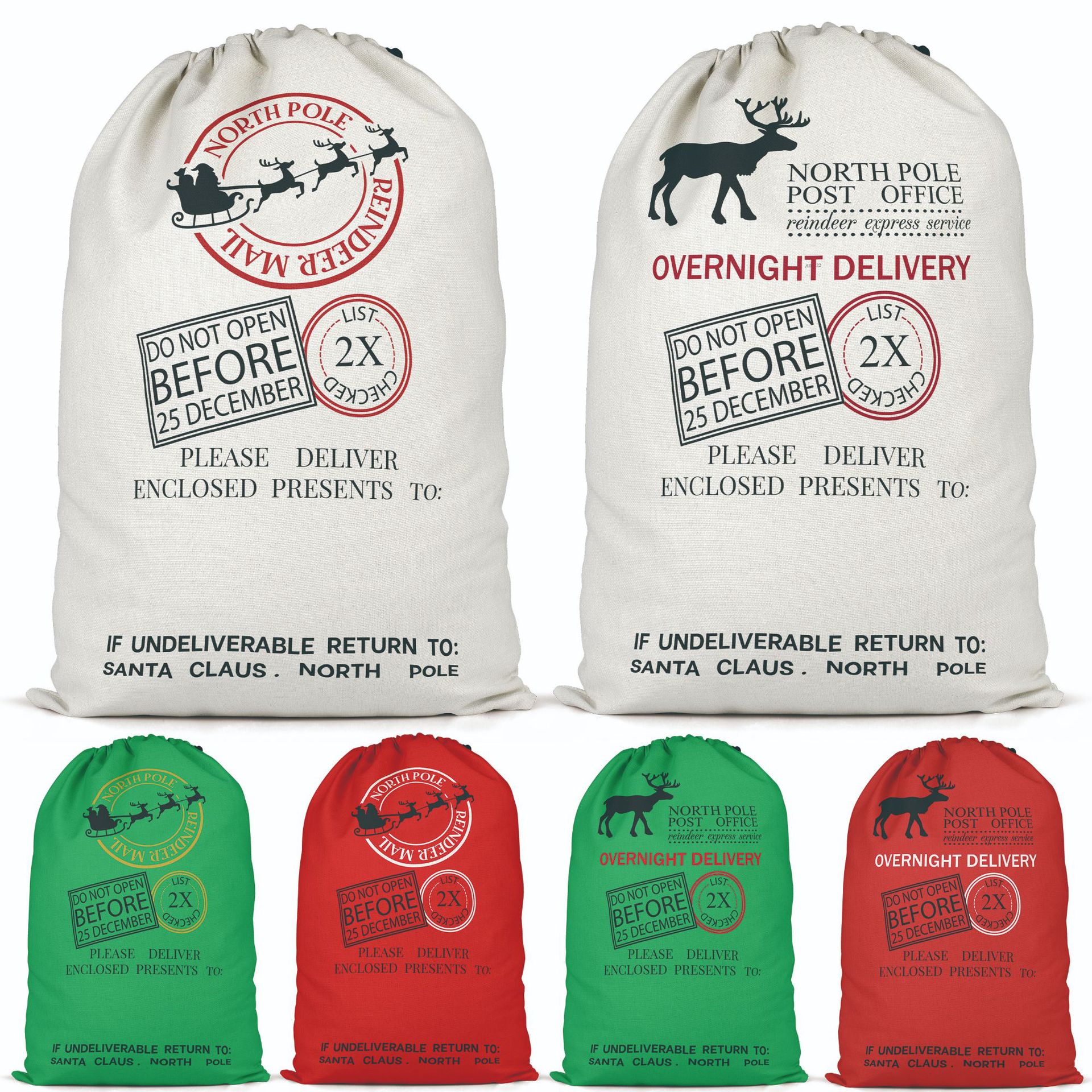 Santa Gift Bag