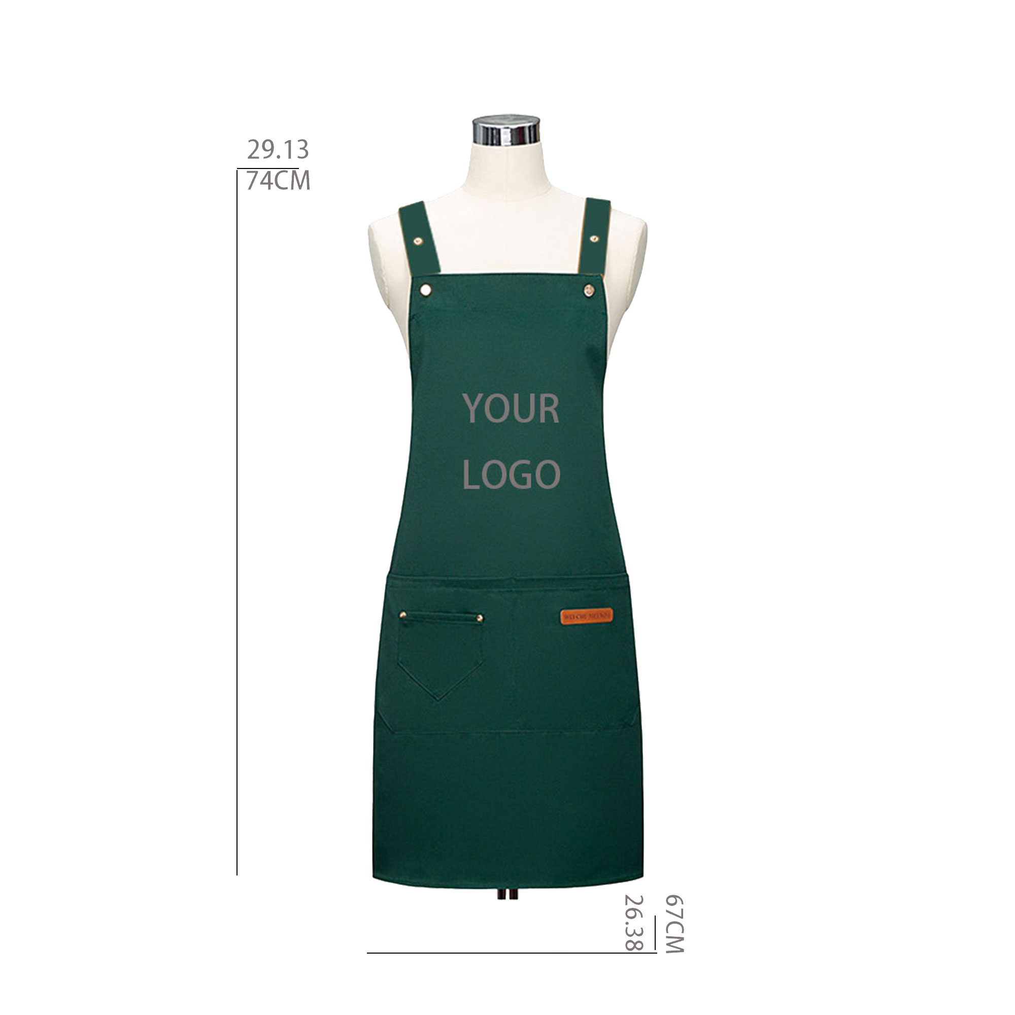 Kitchen Apron with Water and Oil Resistance 5