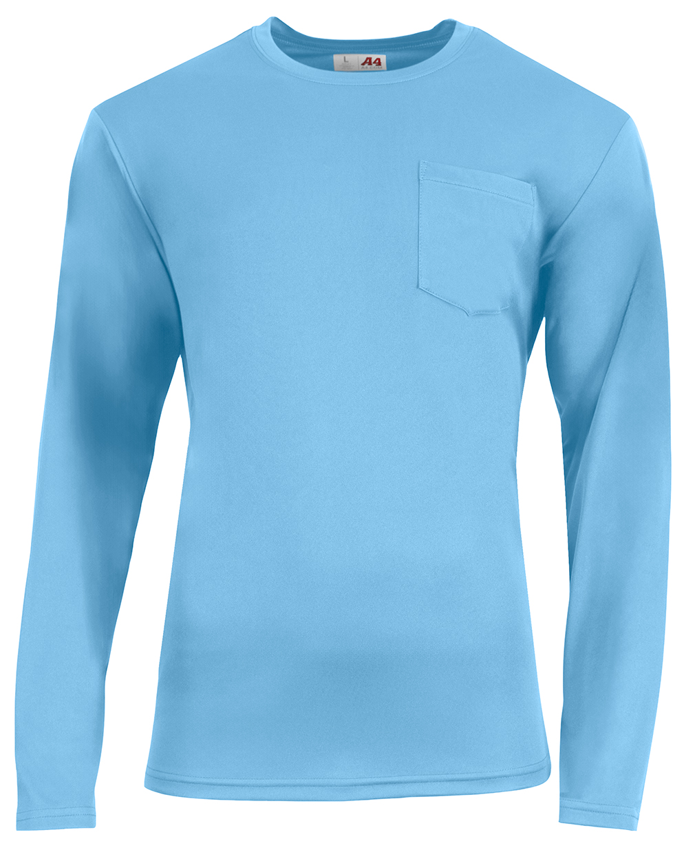 A4 Sprint Long Sleeve Pocket Tee 10