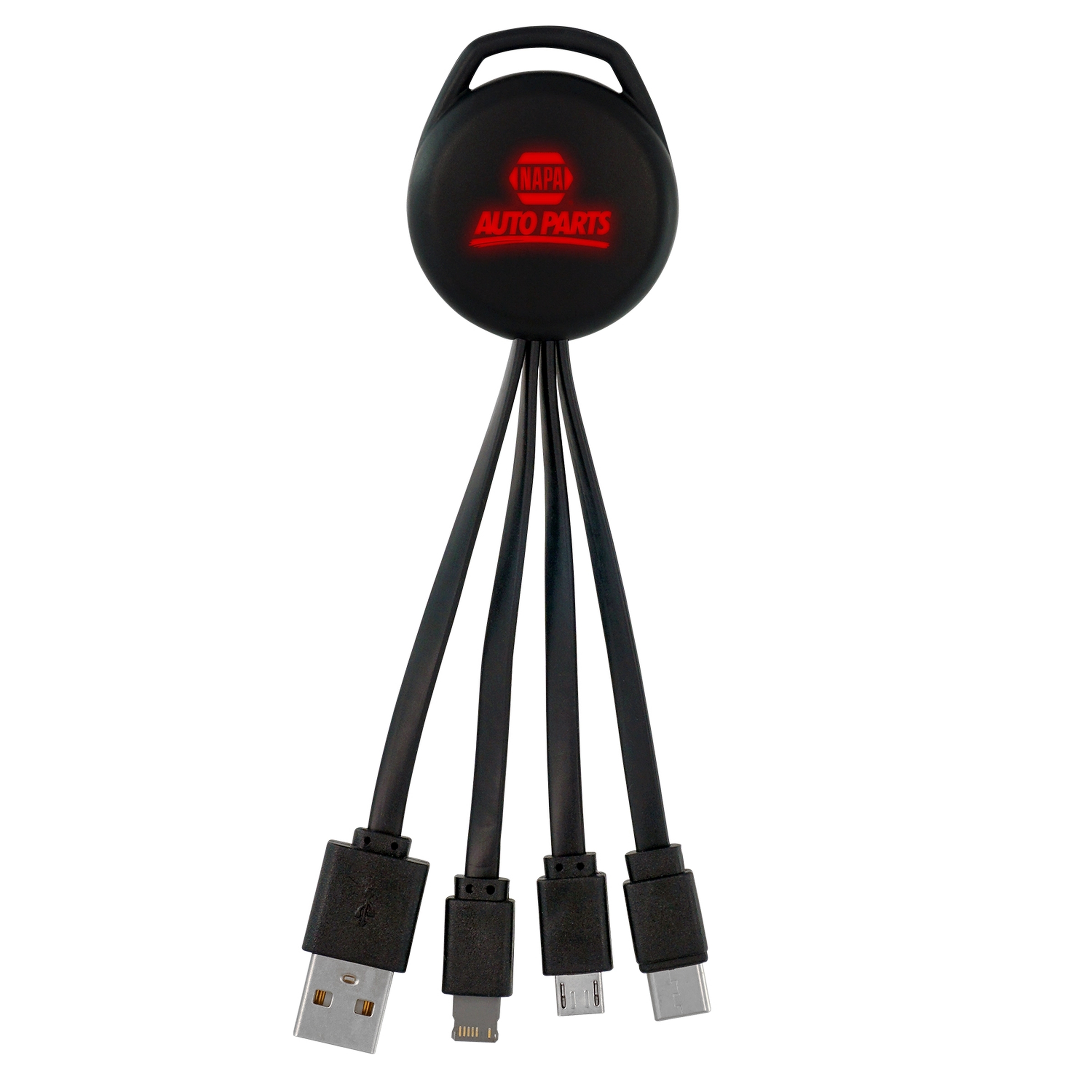COLOR LIGHT UP VIVID 3-IN-1 CHARGING CABLE 2