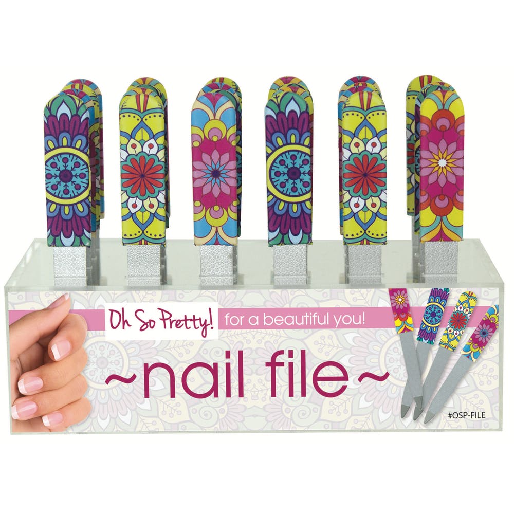 Oh So Pretty! Nail File - Display Included 3