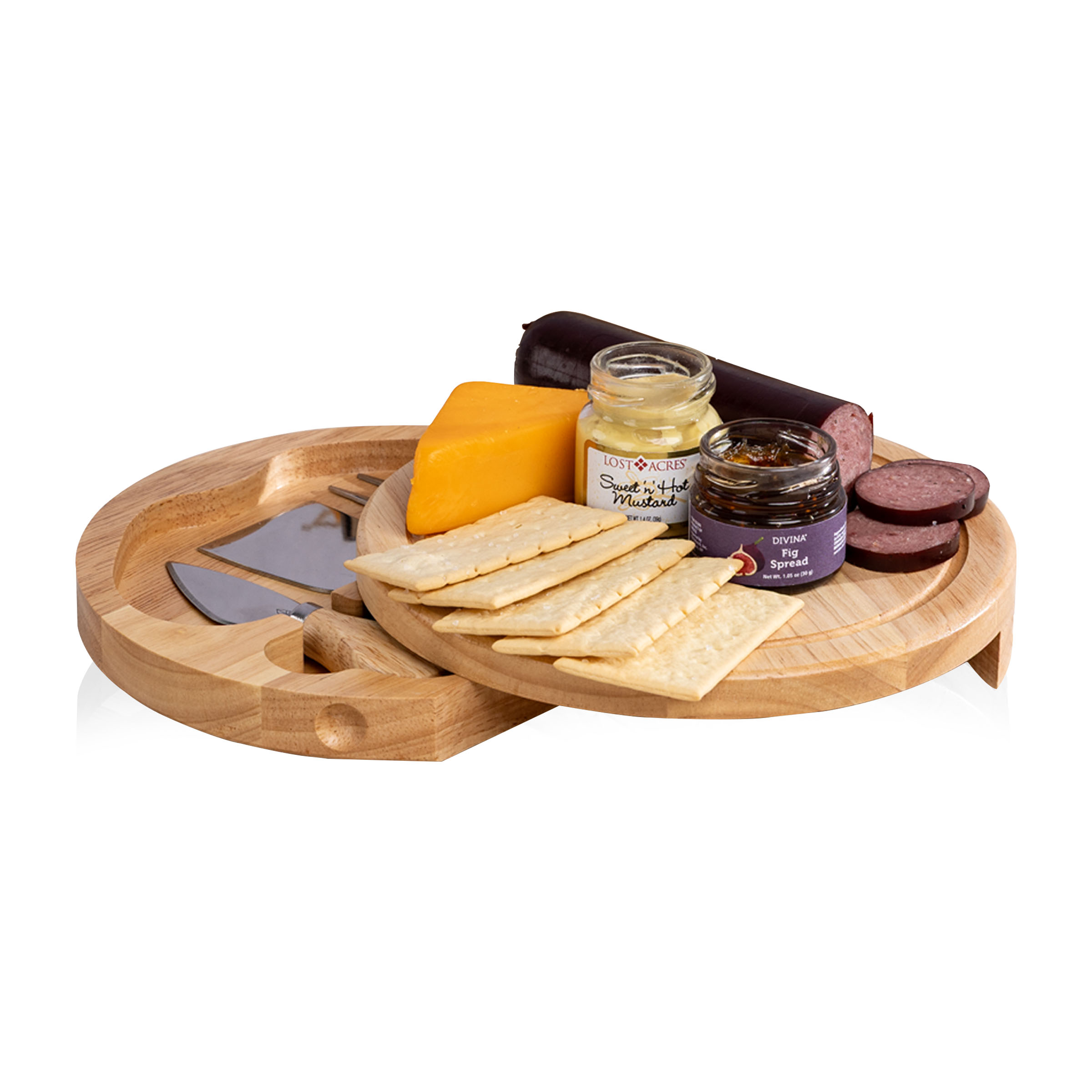 Brie Cheese Cutting Board & Tools Set 9
