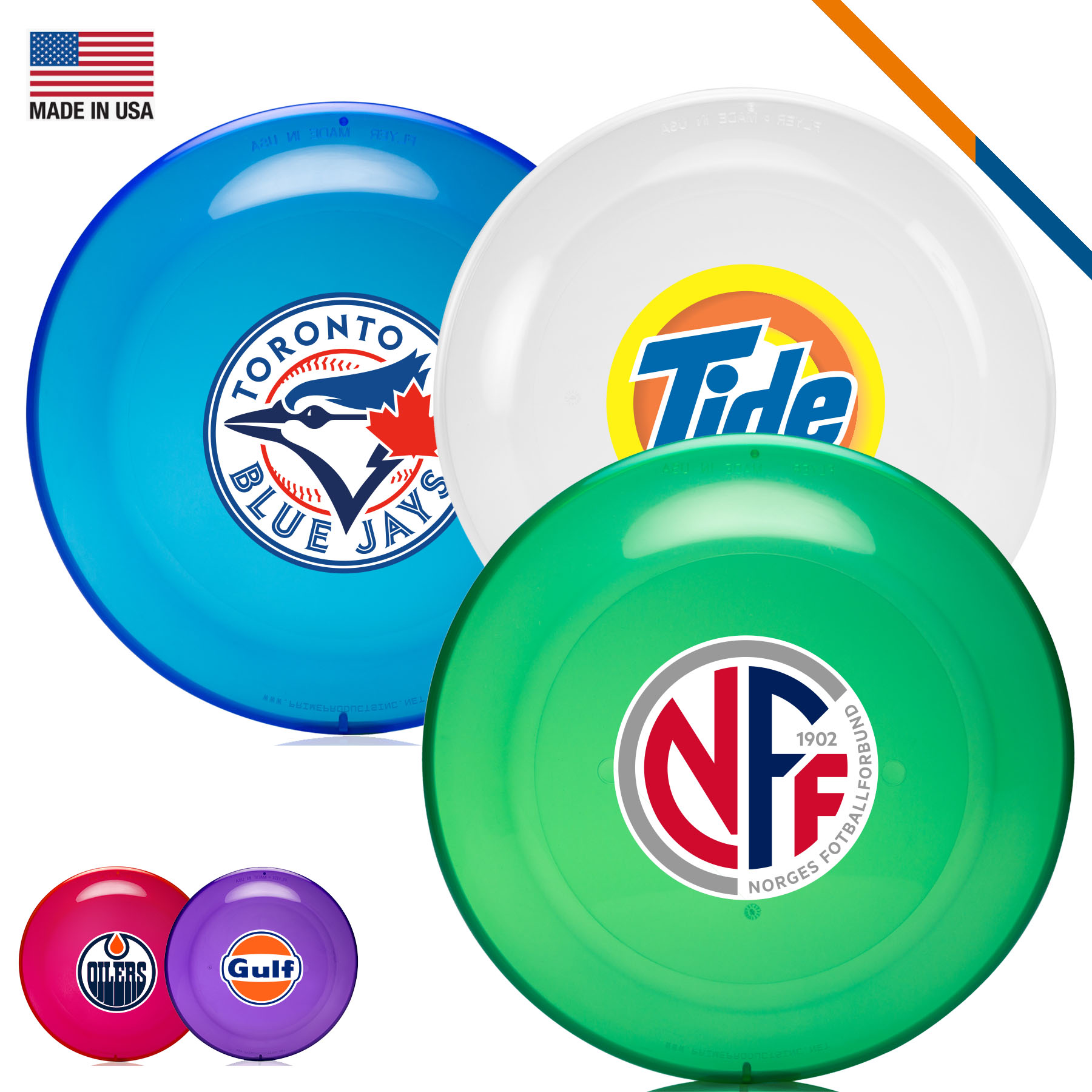 Aurin Translucent Flying Discs