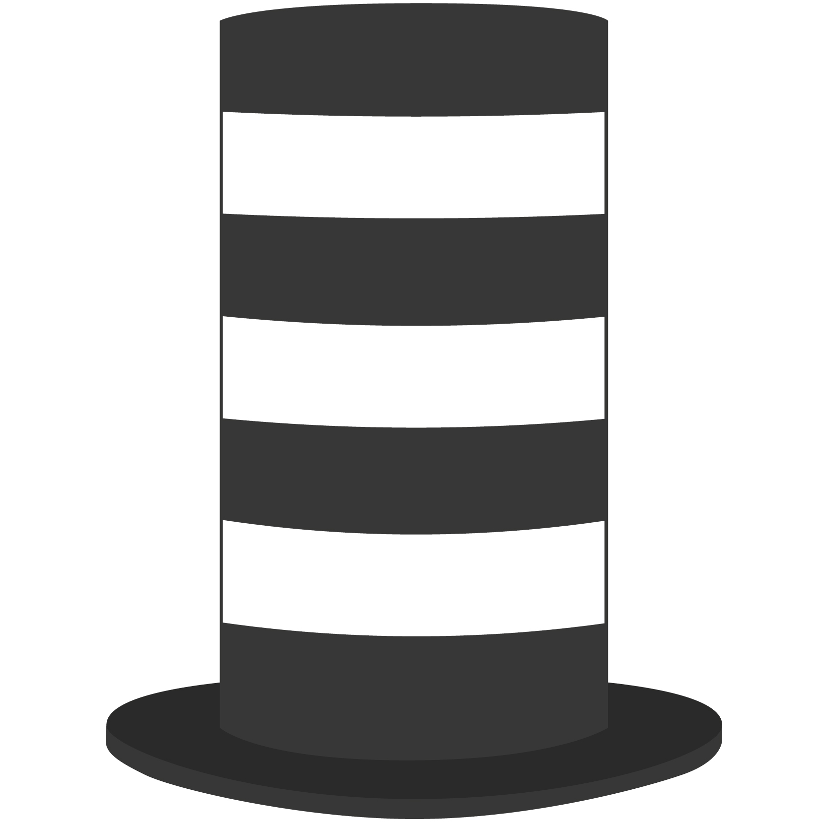 Stove Pipe Tall Top Hat 58