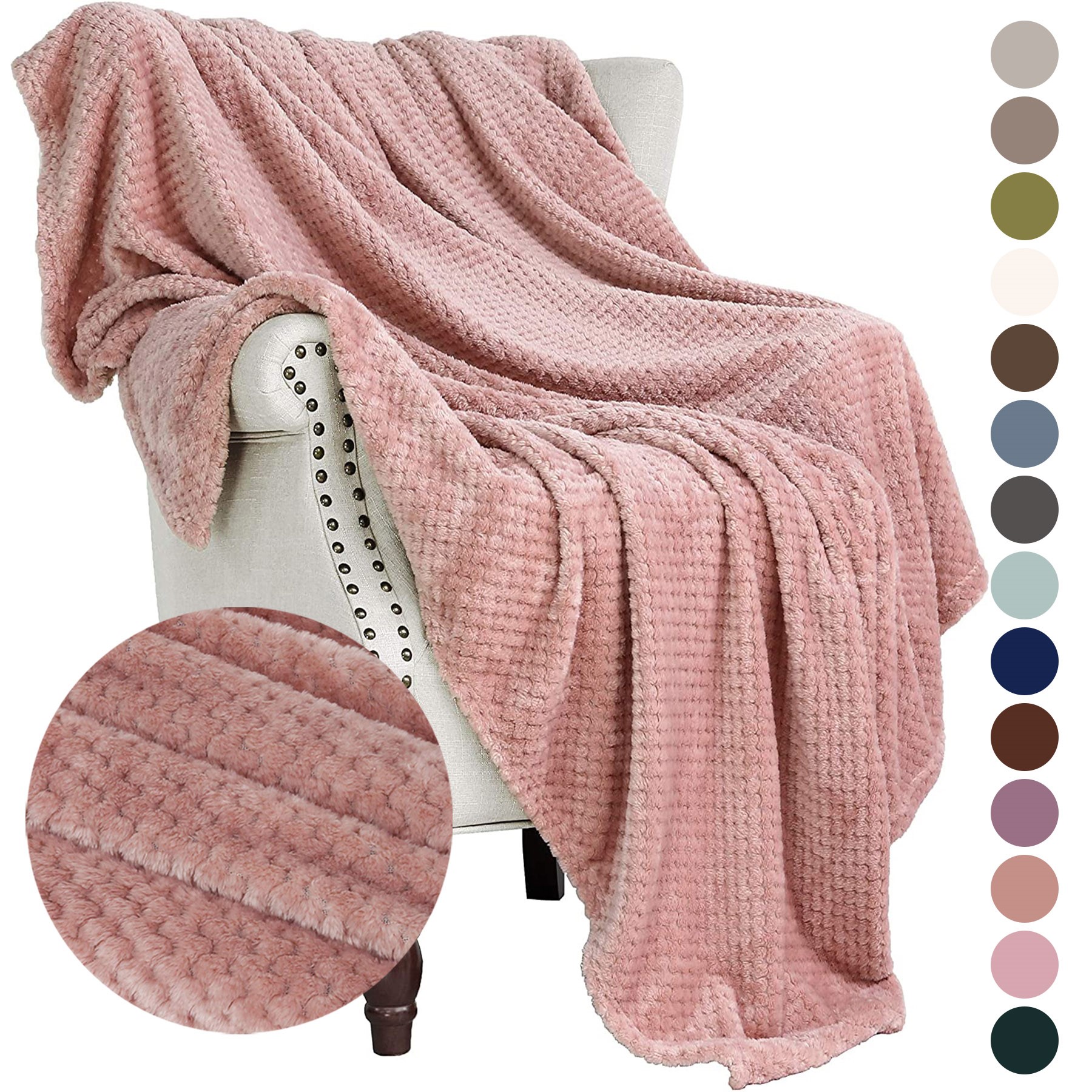 Cozy Throw Fleece Blanket