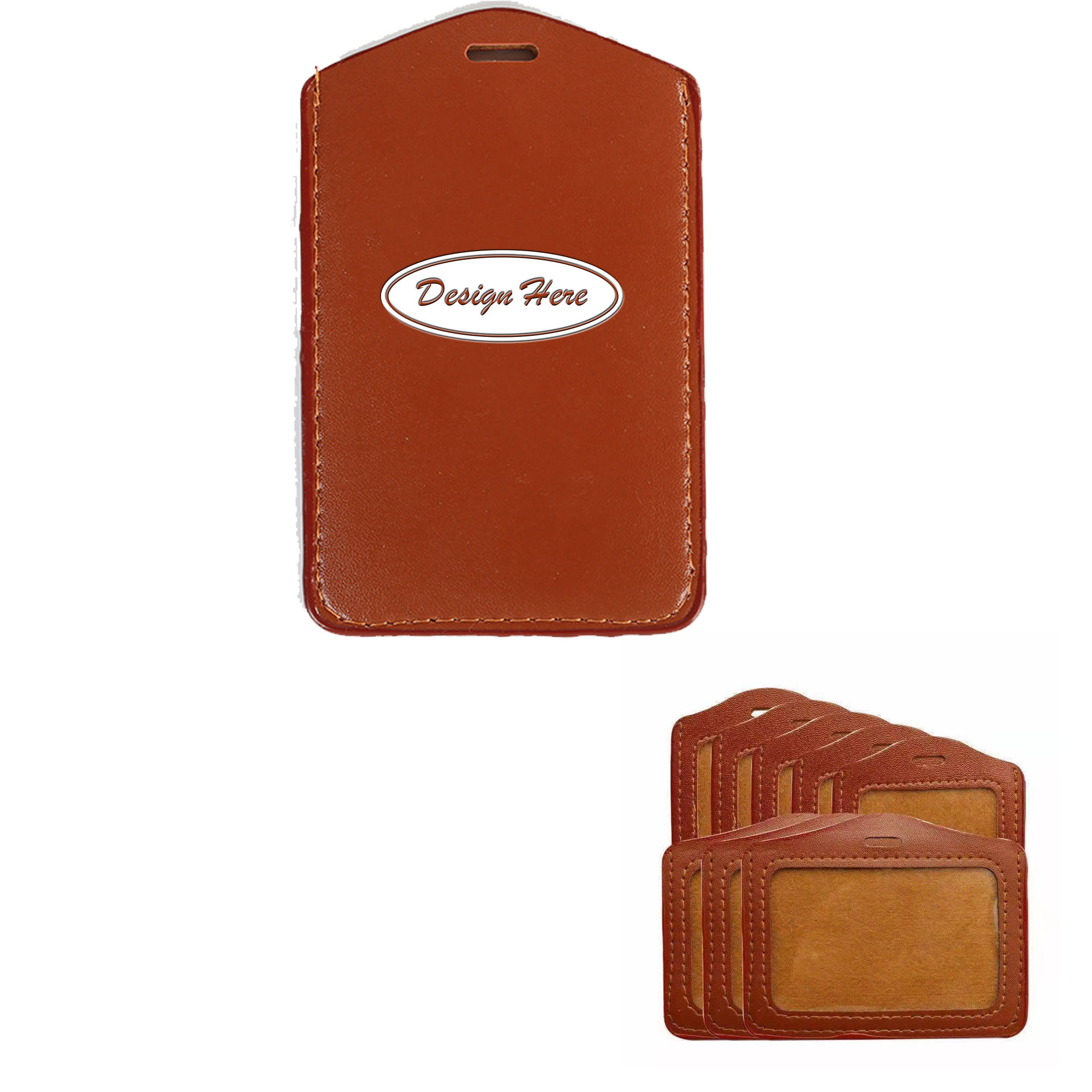 Secure & Stylish ID Badge Holder with Adjustable Lanyard