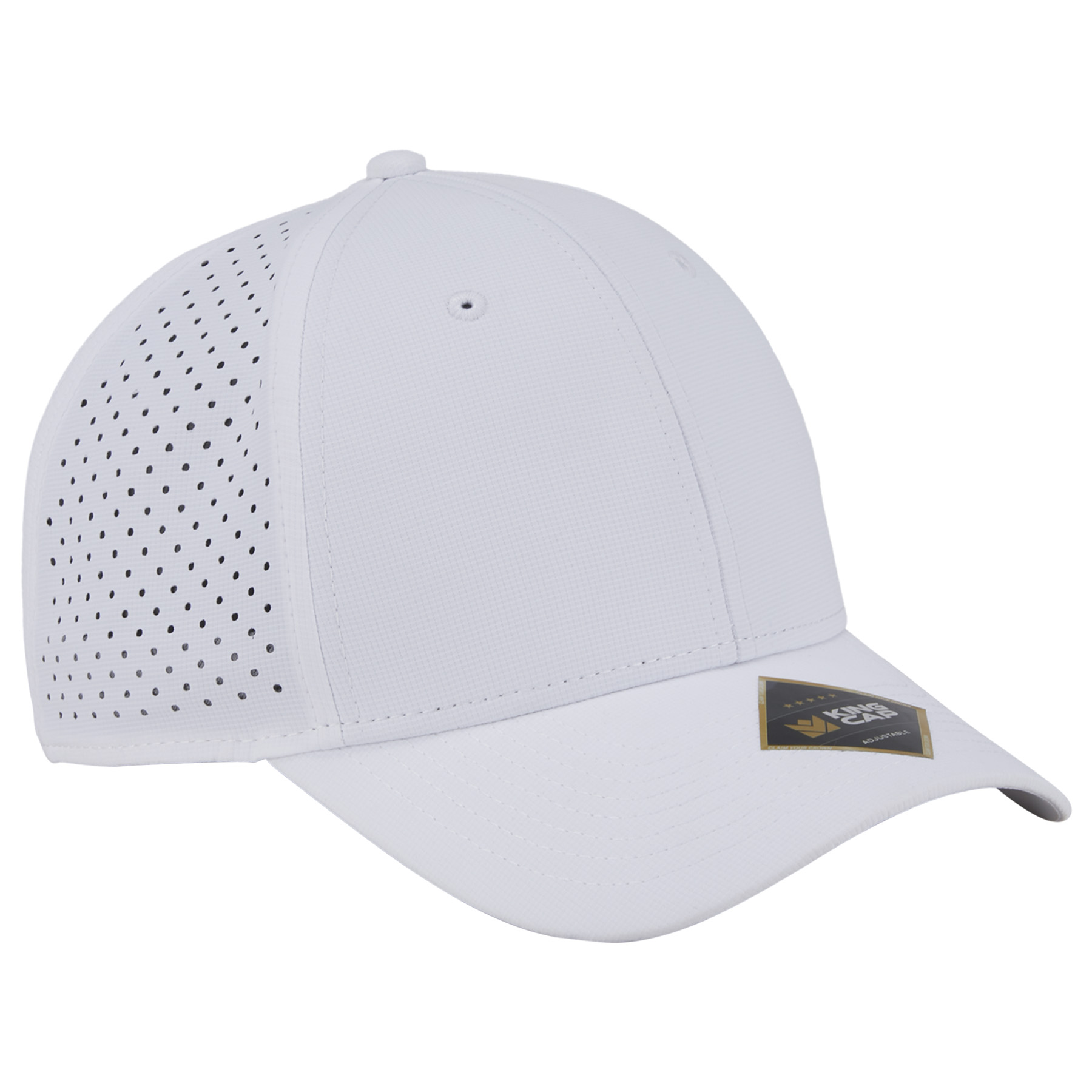 Crest 6-Panel Sport Cap w/Perforated Back- Sustainable Fabric 20