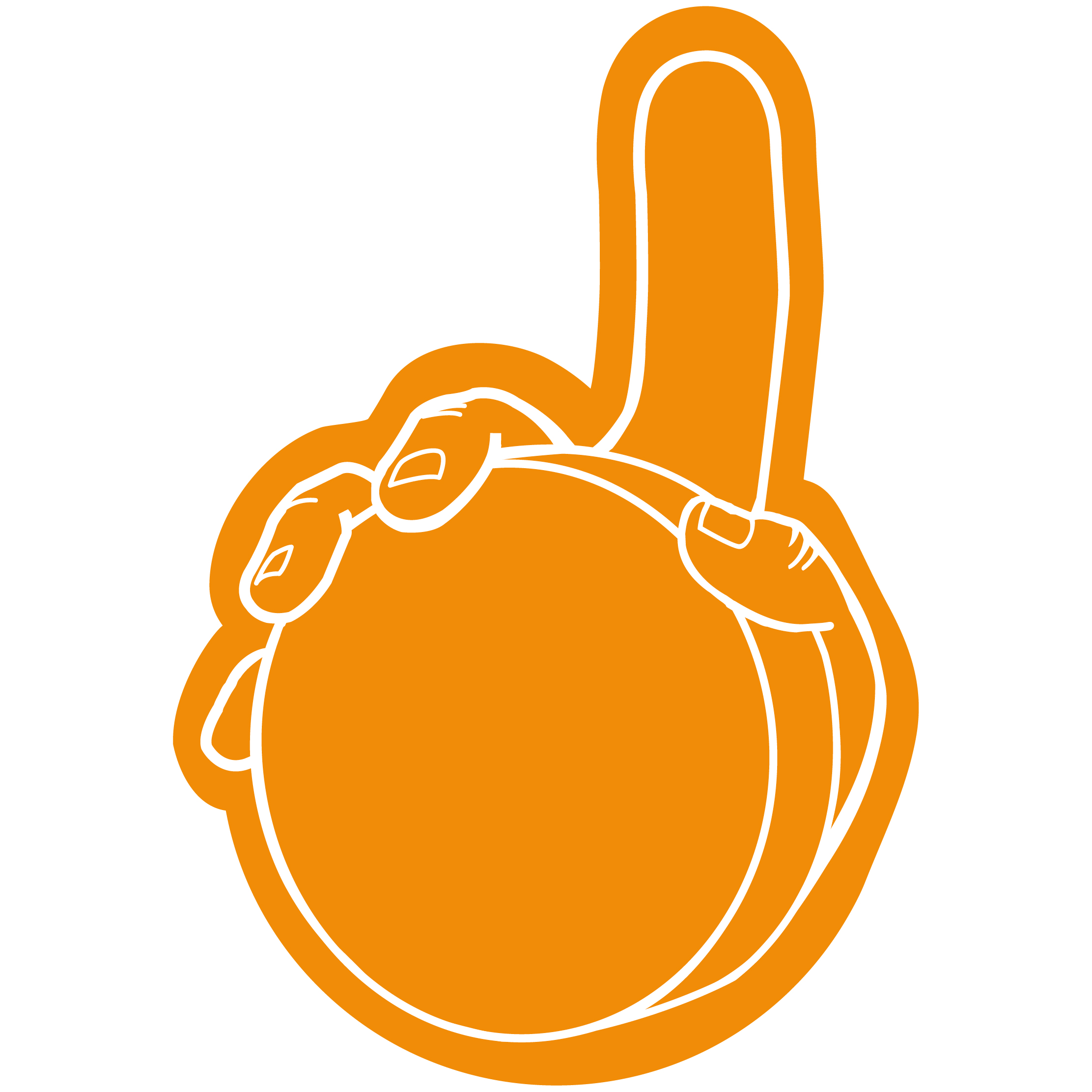 Hockey Puck Hand 72