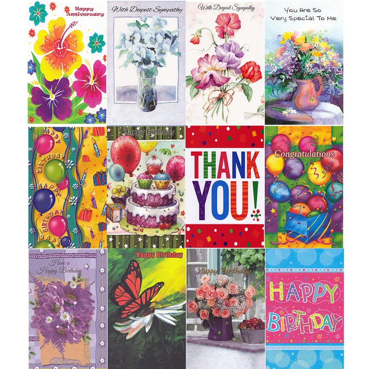 All Occasion Cards - Assorted 5"x7.75" 3