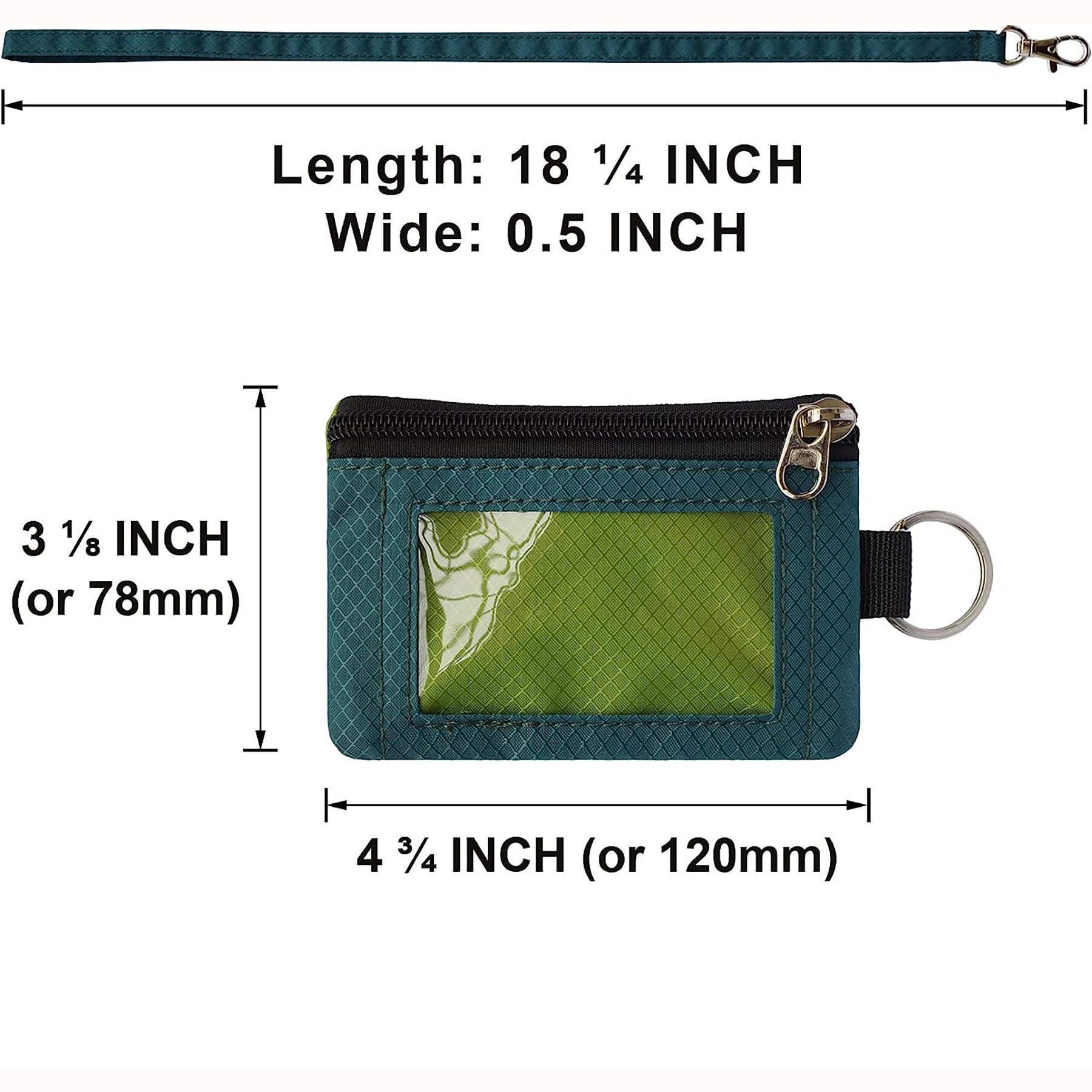 Water Resistant Zip Id Case Wallet 7