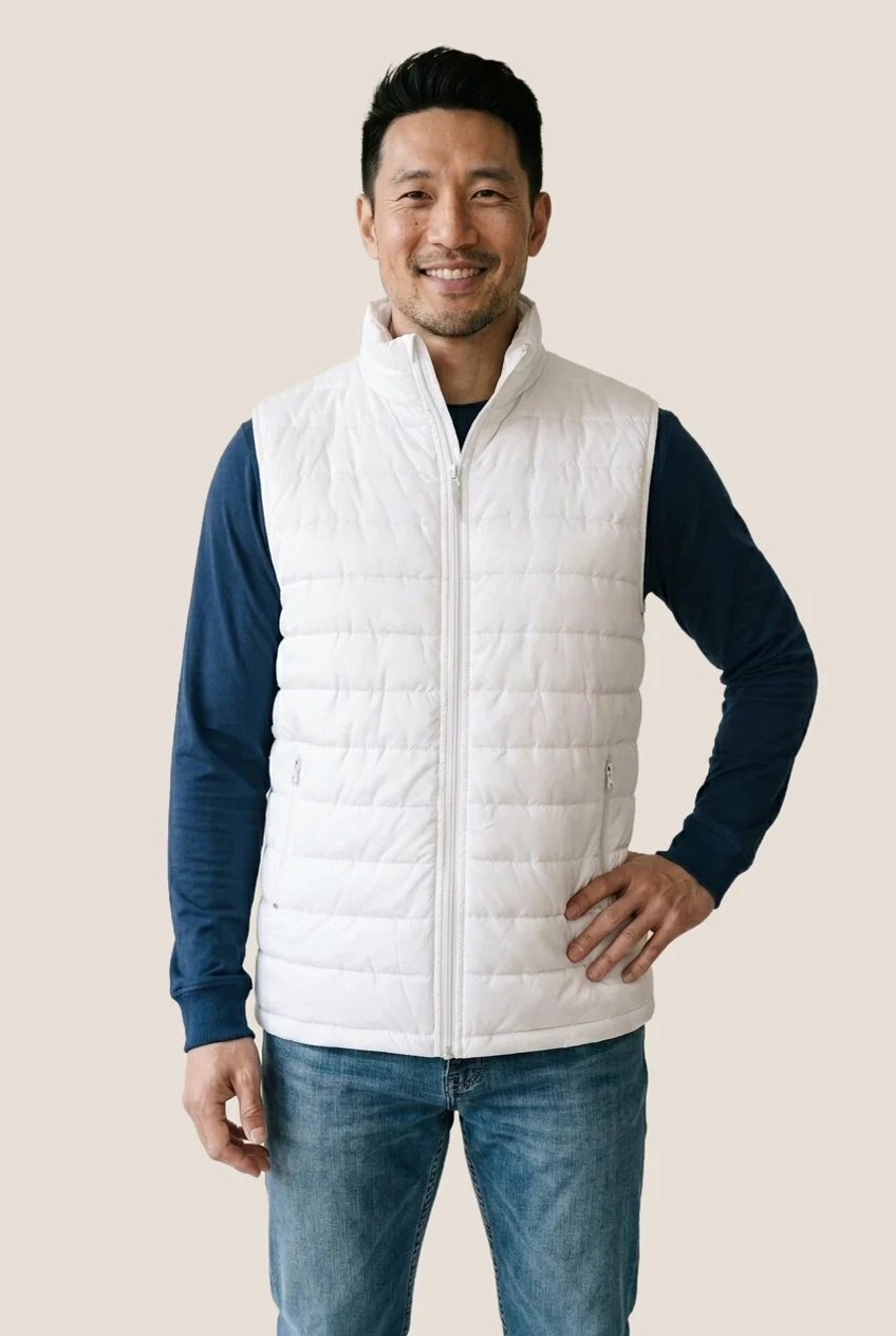 Sleeveless Bubble Jacket