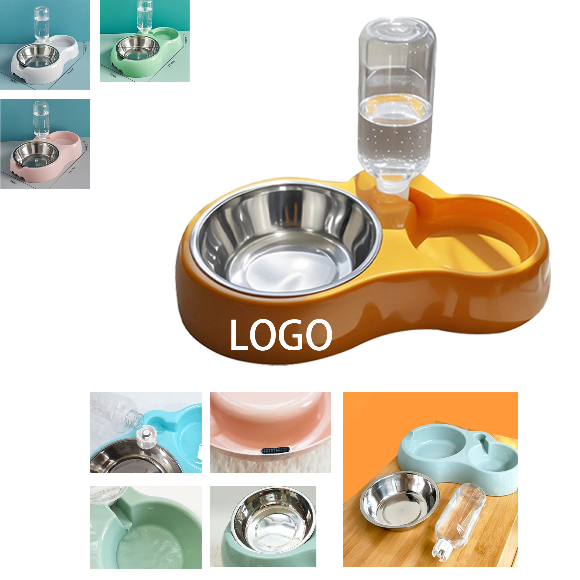 Automatic Pet Water Food Feeder 3