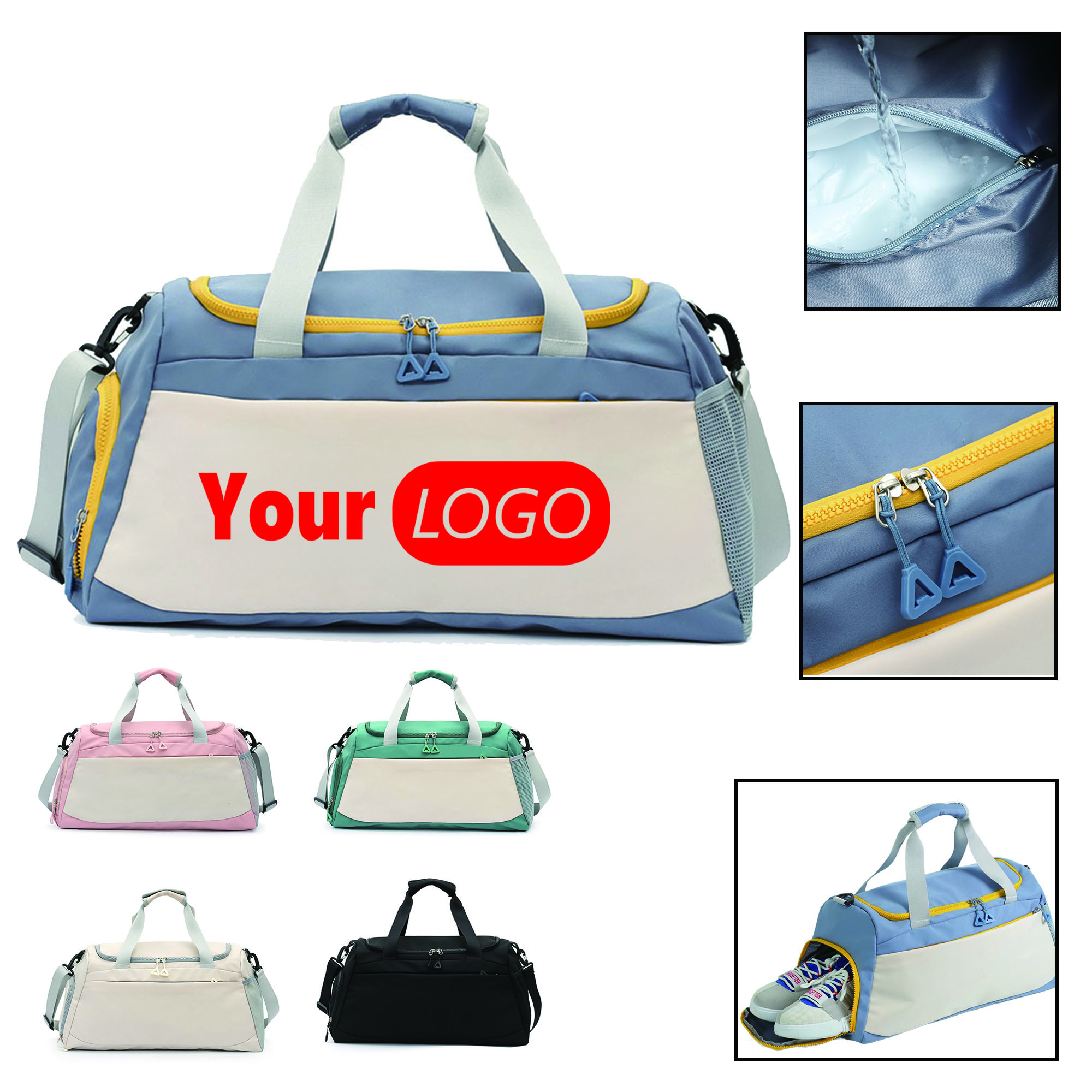Durable Sports Tote Bag Full Color MOQ 50 PCS 5