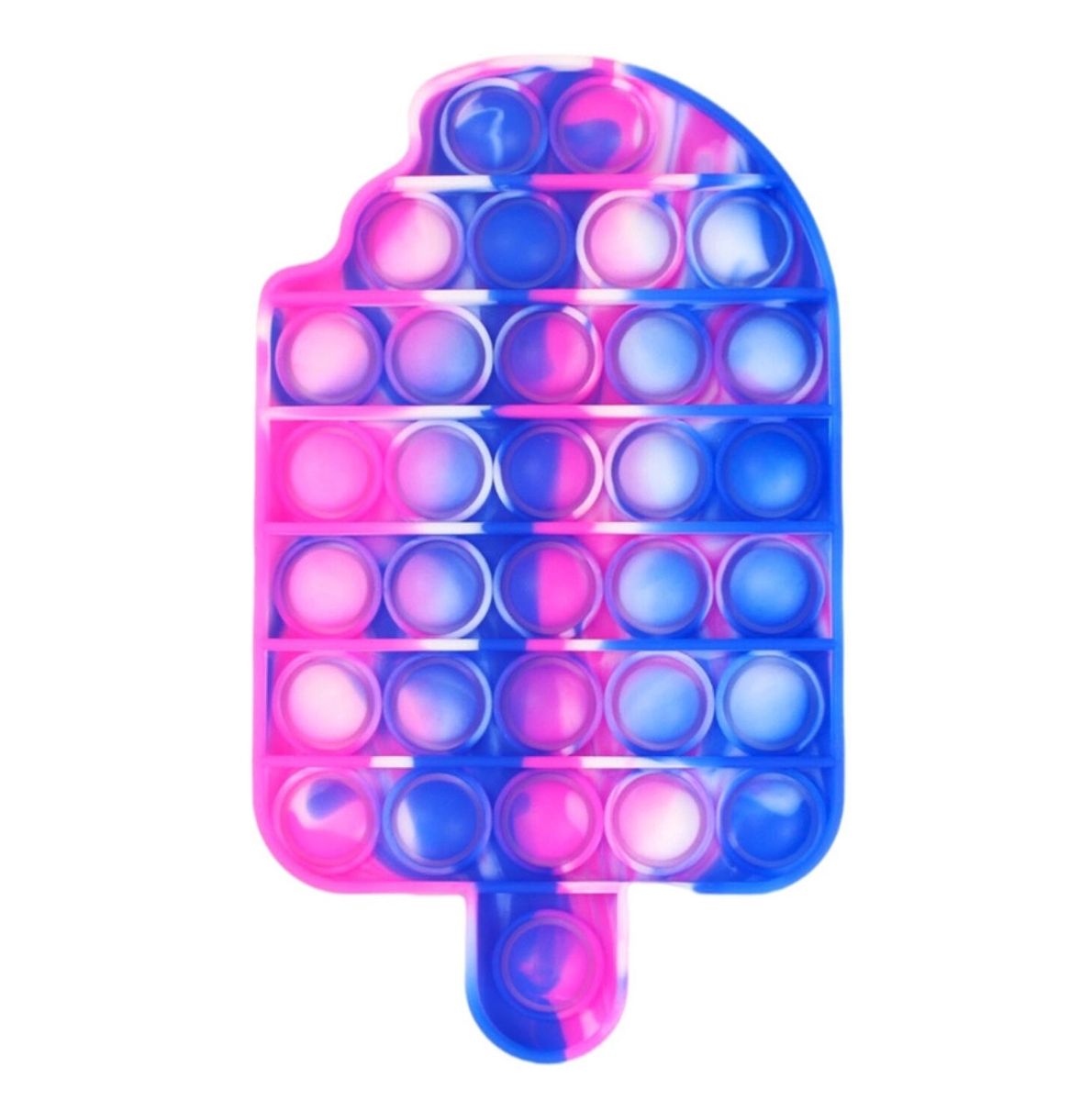 Ice Cream Shape Push Pop Bubble Toy