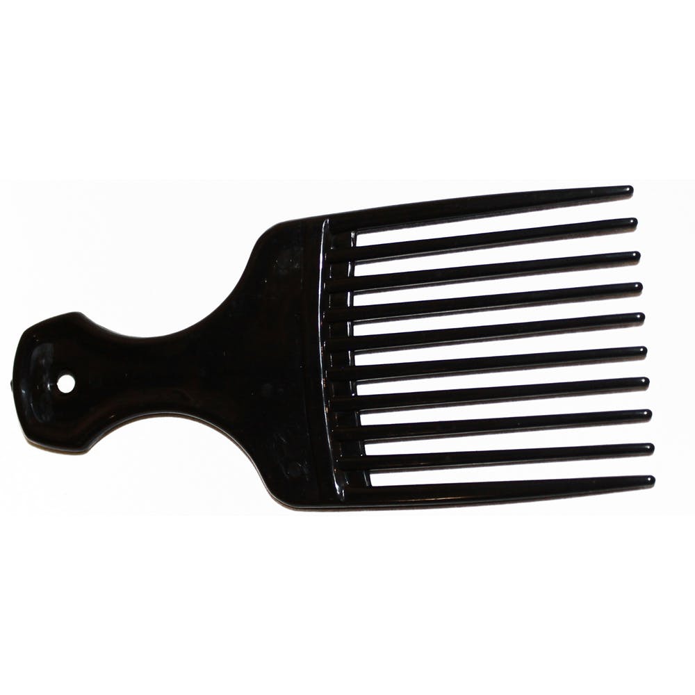 Hair Picks - Black 5.5" 3