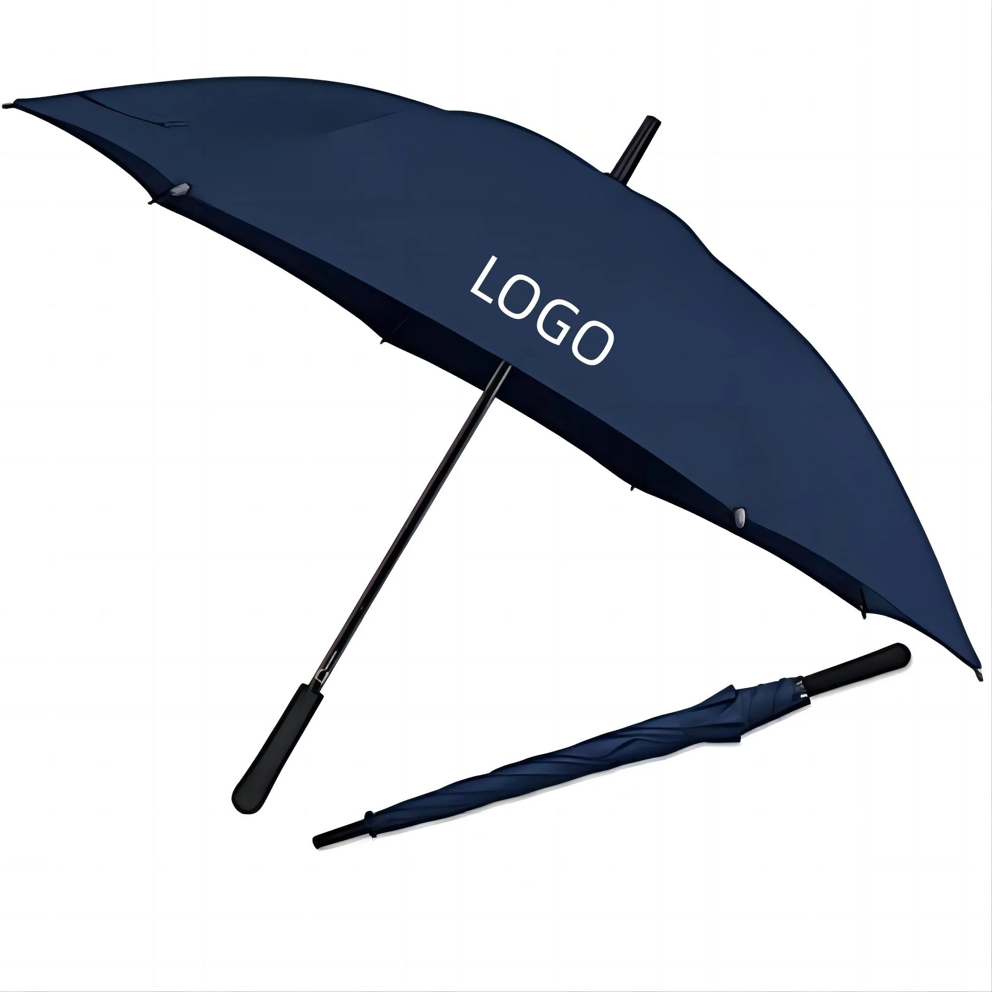 55" Arc Matte Metallic Umbrella MOQ 50pcs