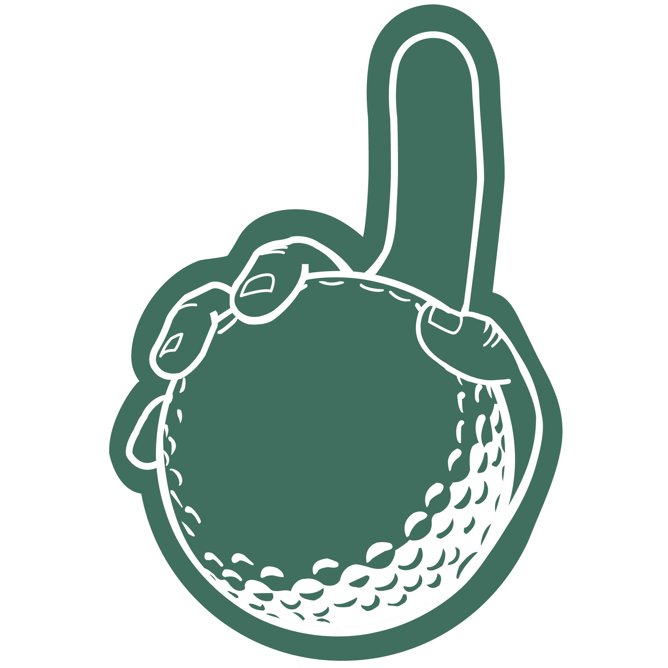 Golf Ball Hand 53