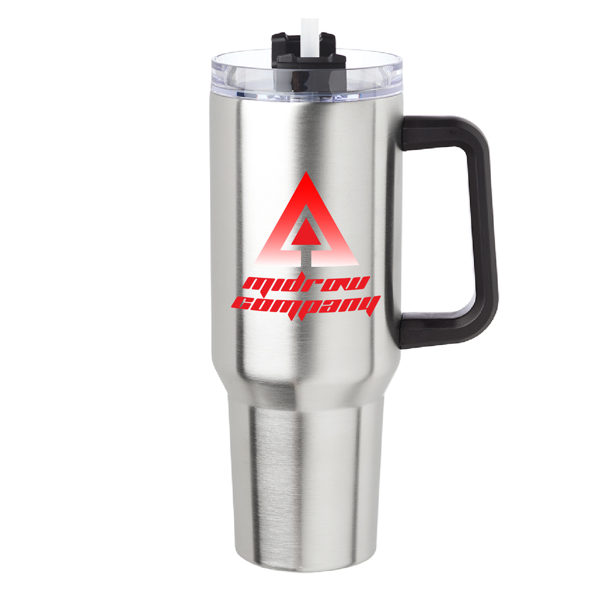 40 oz. Pinnacle Stainless Steel Travel Mug (Full Color Imprint)