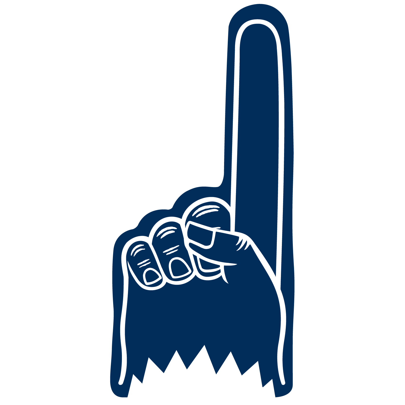 Shark Bite Foam Hand 72