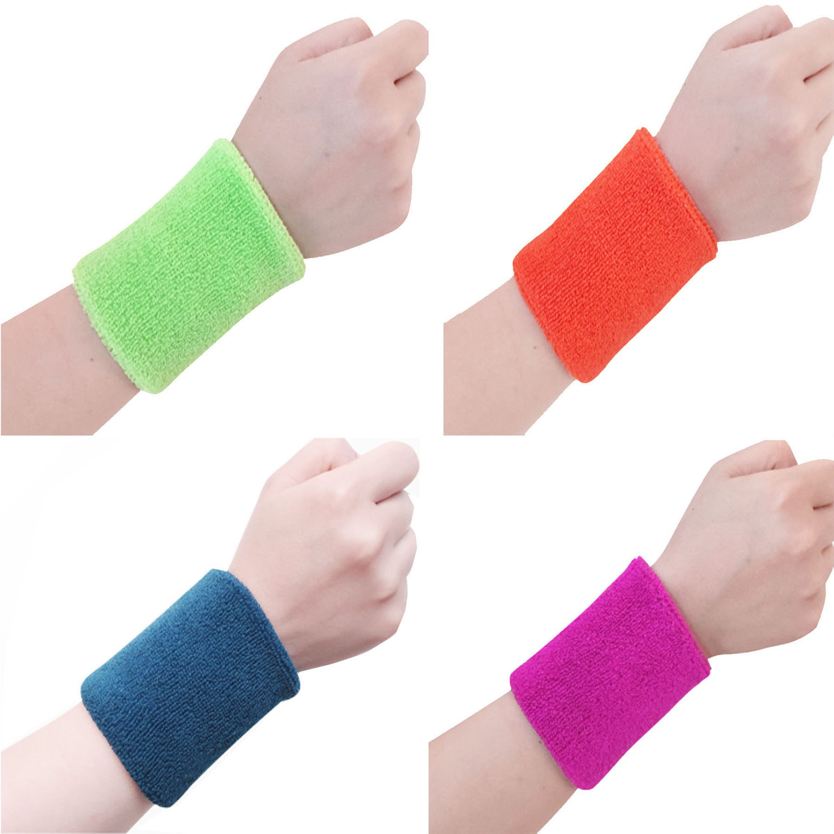 Breathable sports wristband