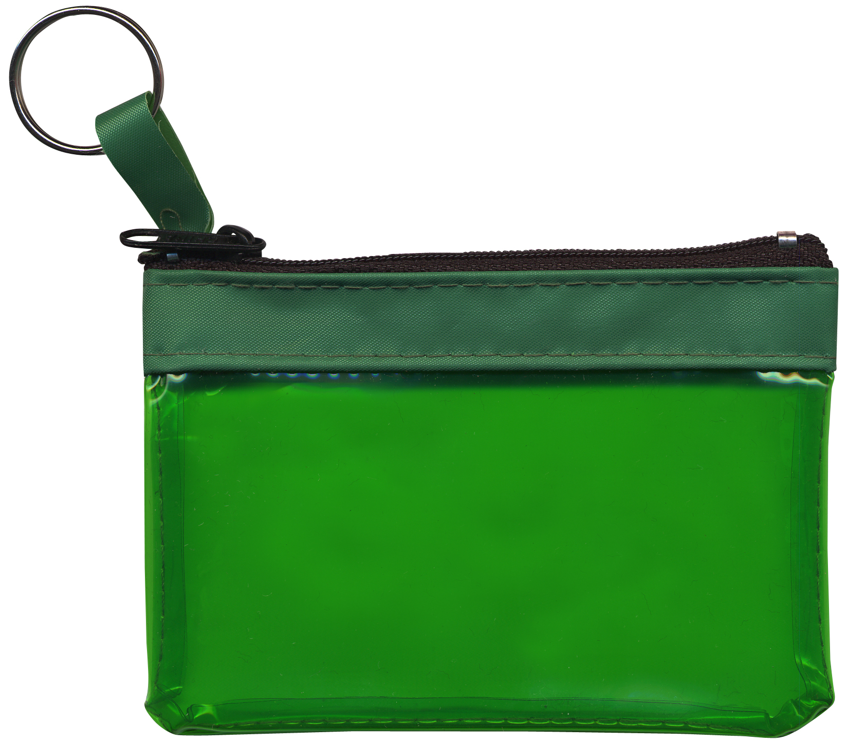 The Rainbow Translucent/ Crystal Clear Zip Pouches w/ Key Ring 8