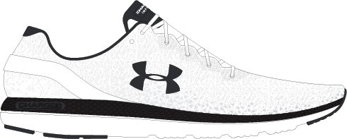 UA Charged Impulse Knit Men's Running Shoes, custom athletic wear with logo imprint 5