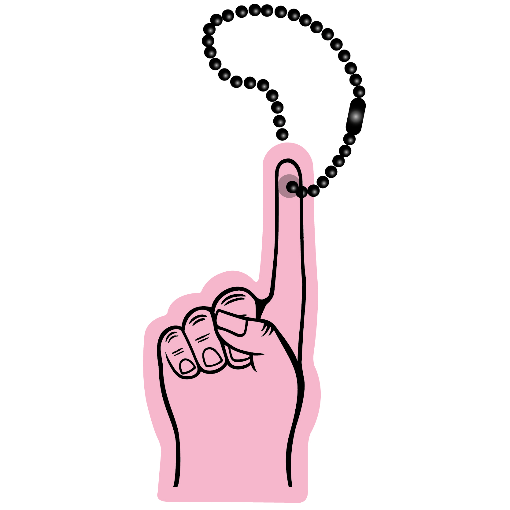 #1 Hand Key Tag 34