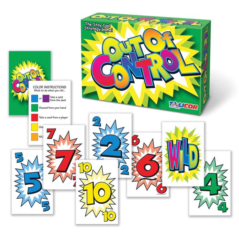 Out of Control Card Games - Ages 8+ 24 Games 3