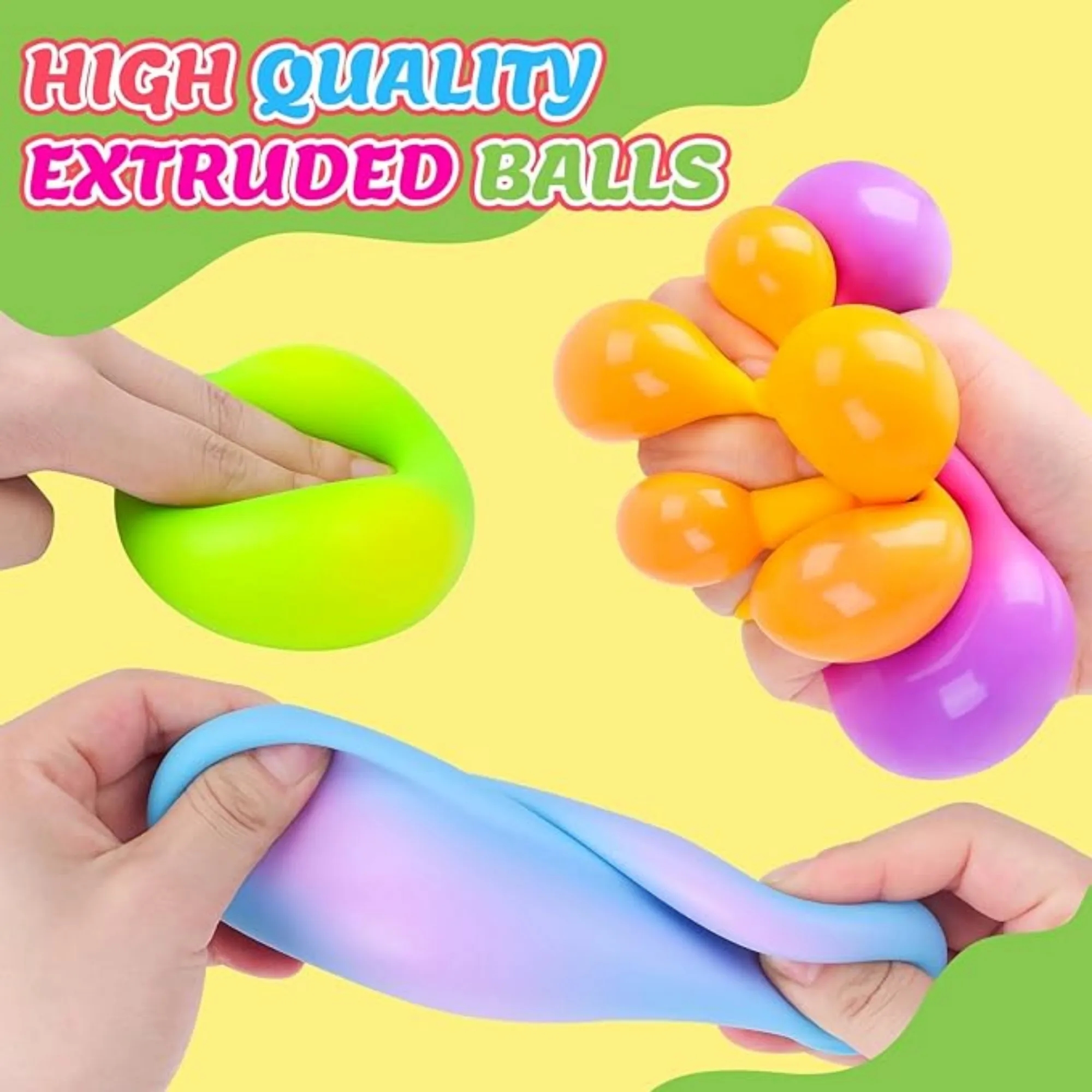 MOQ 25 Color Changing TPR Stress Ball Sensory Fidget Toy 7
