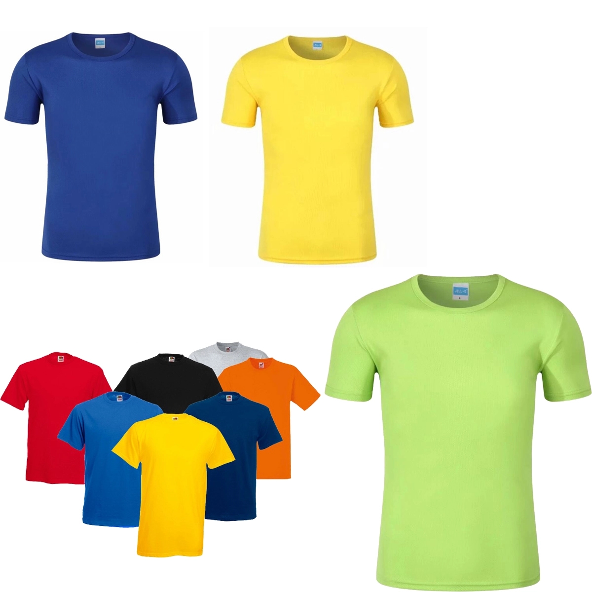 Unisex Cotton T Shirt Round Neck