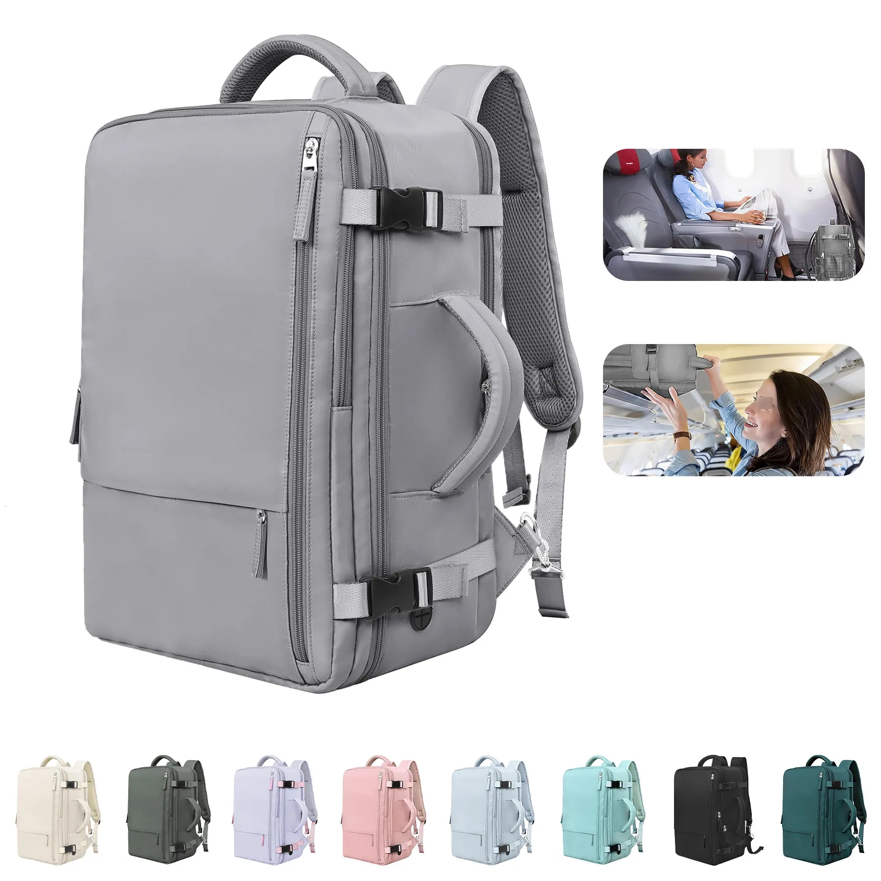 Carry On Backpack for Men and Women 22