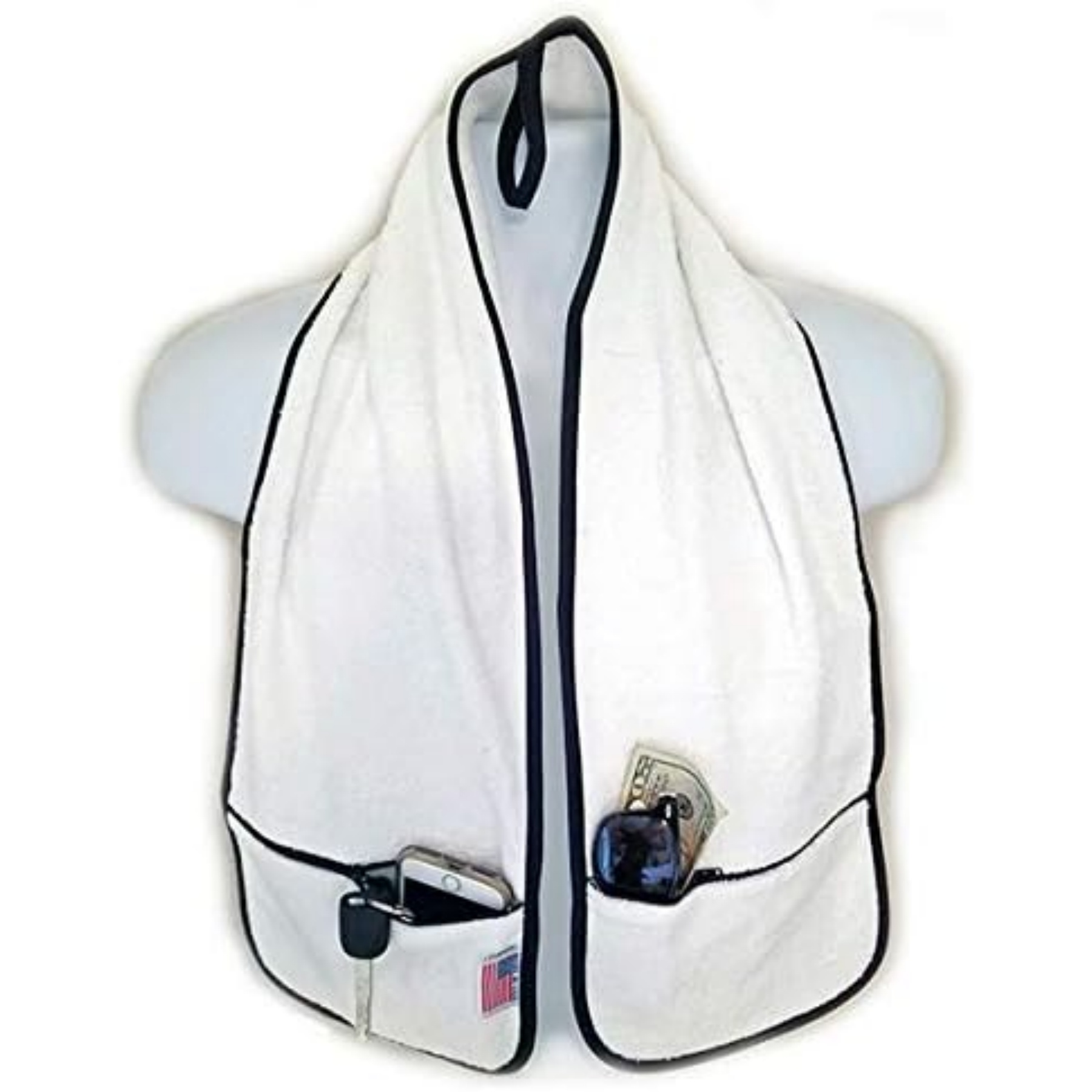 Zipper Pockets Hold Sports Towel 21