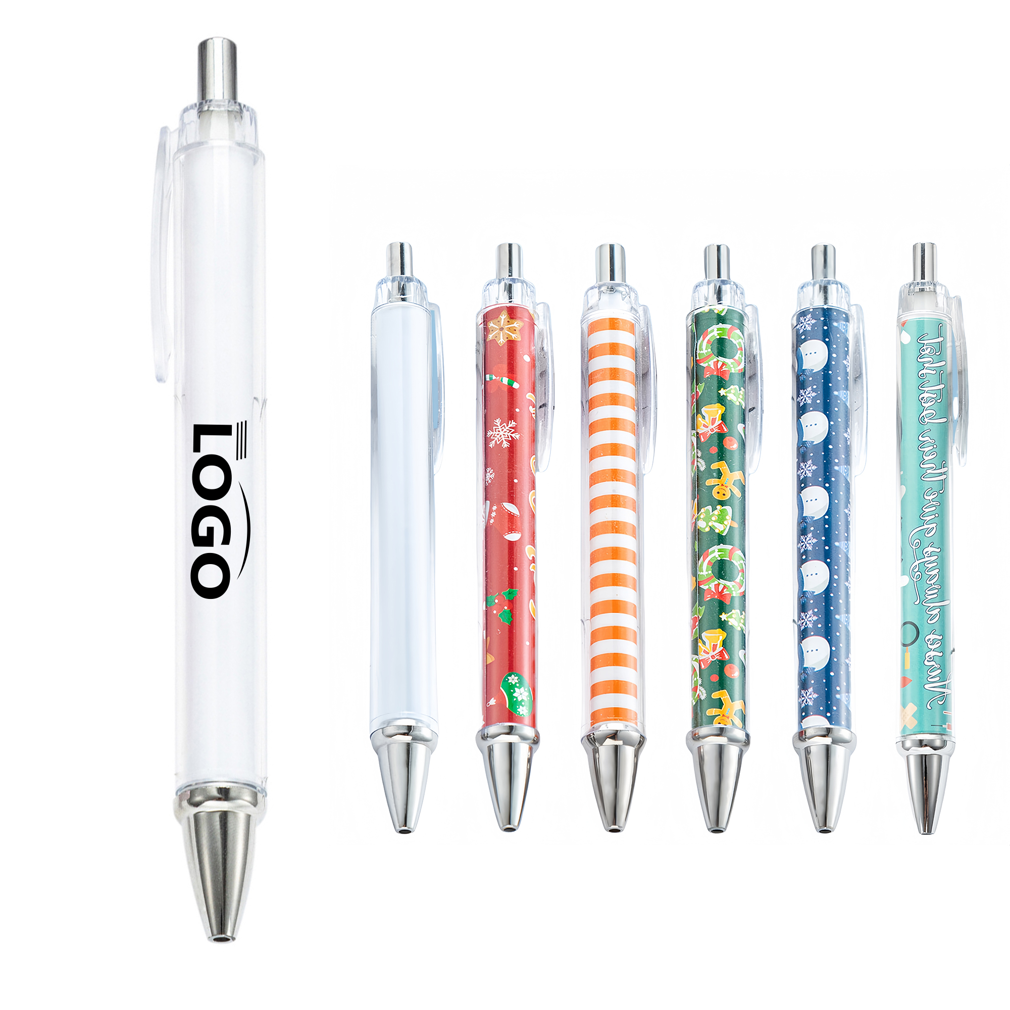 Customizable Plastic Pen with Roll Paper for Ads 3
