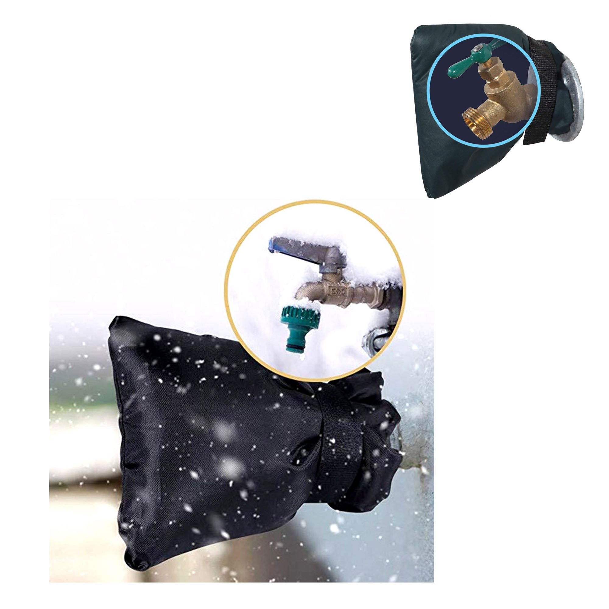Pro Outdoor Faucet Insulation Socks for Winter Protection 5