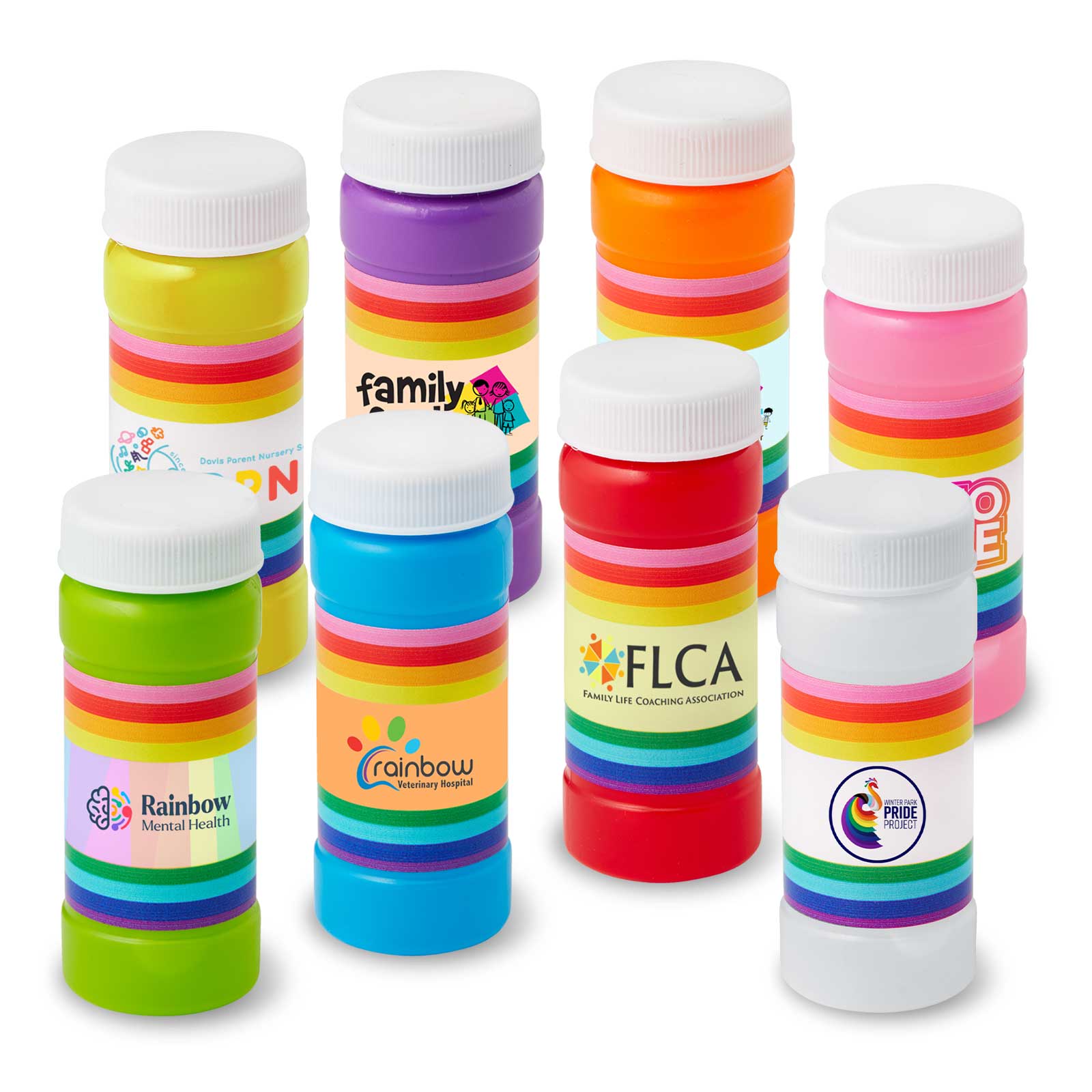 2 oz. Pride Bubbles with Full-Color Digital Label