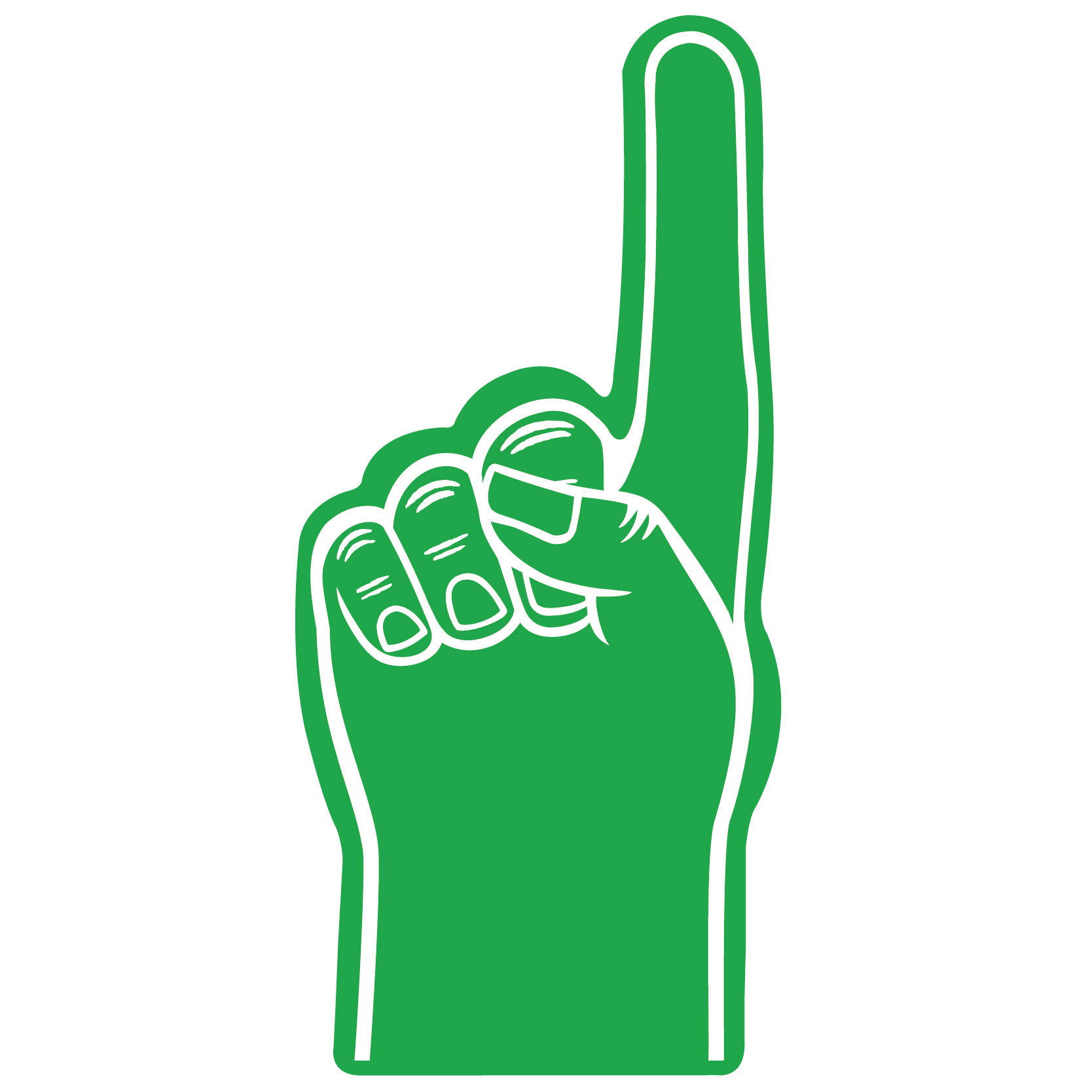 36" Giant Foam Hand 64