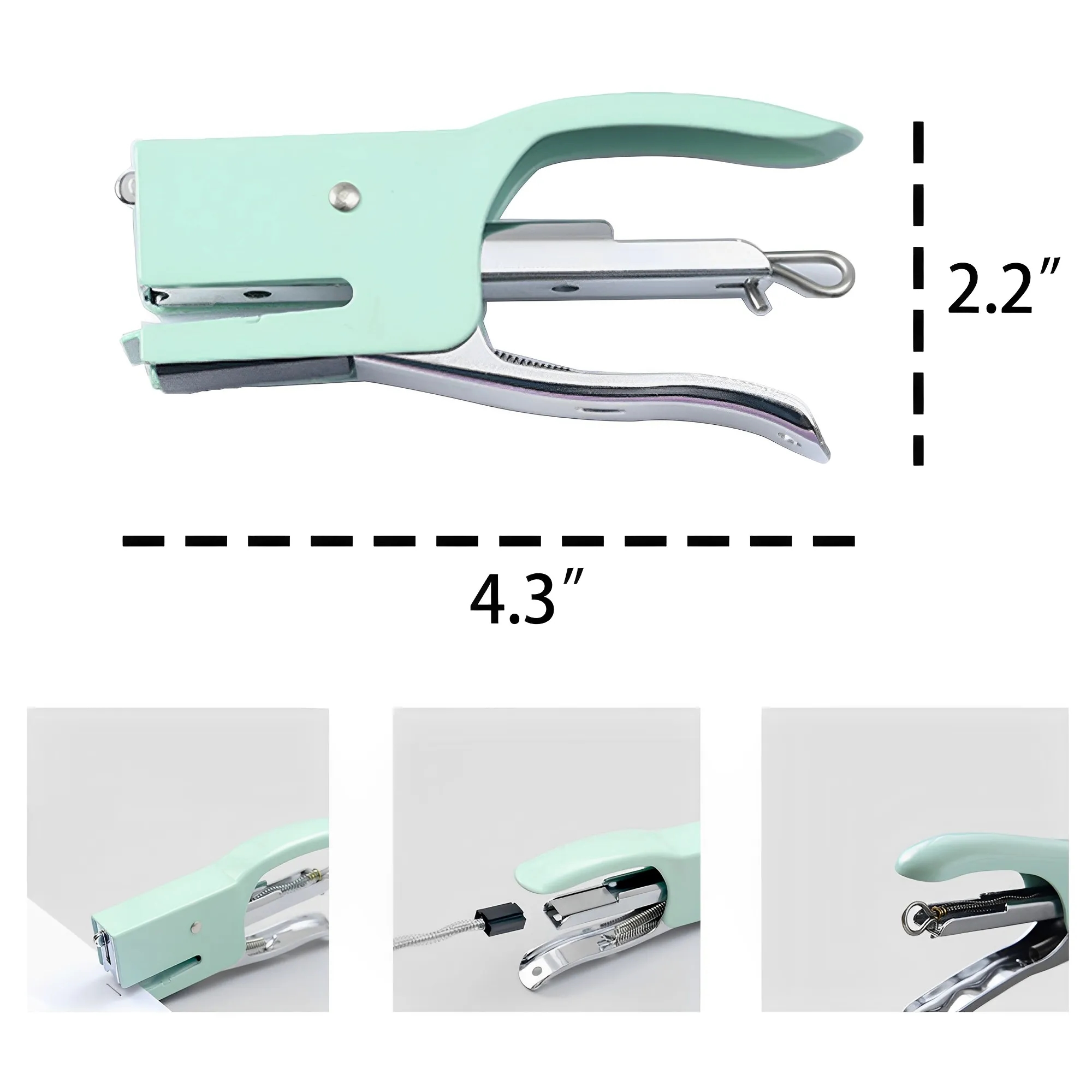 Handheld Metal Portable Stapler MOQ 30 7