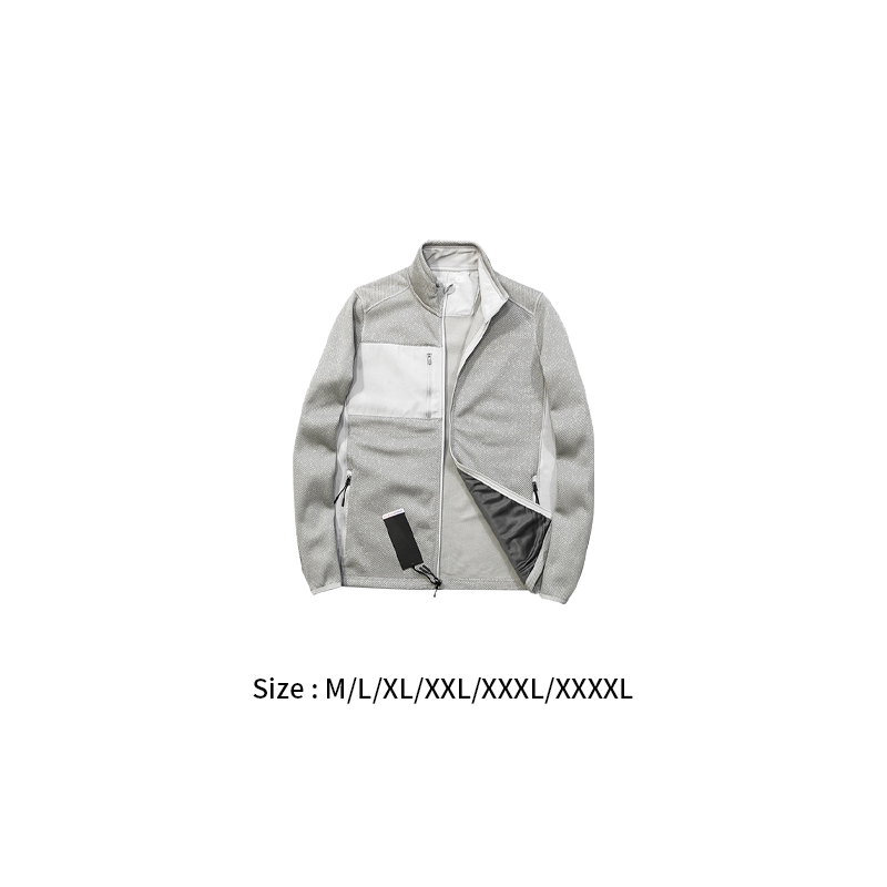 Men's Full-Zip Jacket For Outdoor Activities, Golf 6