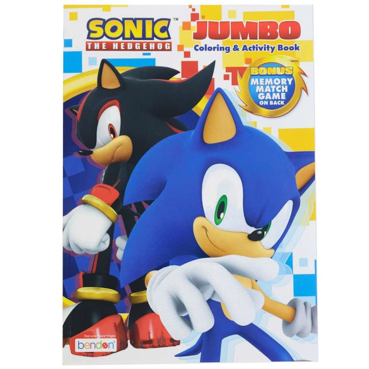 Sonic The Hedgehog Jumbo Coloring and Activity Books - 64 Pages 3