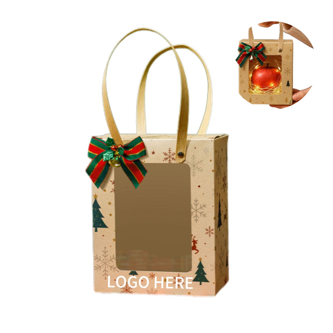 Christmas Apple Gift Box