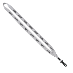 1/2" Polyester Lanyard with Plastic Swivel Snap Hook