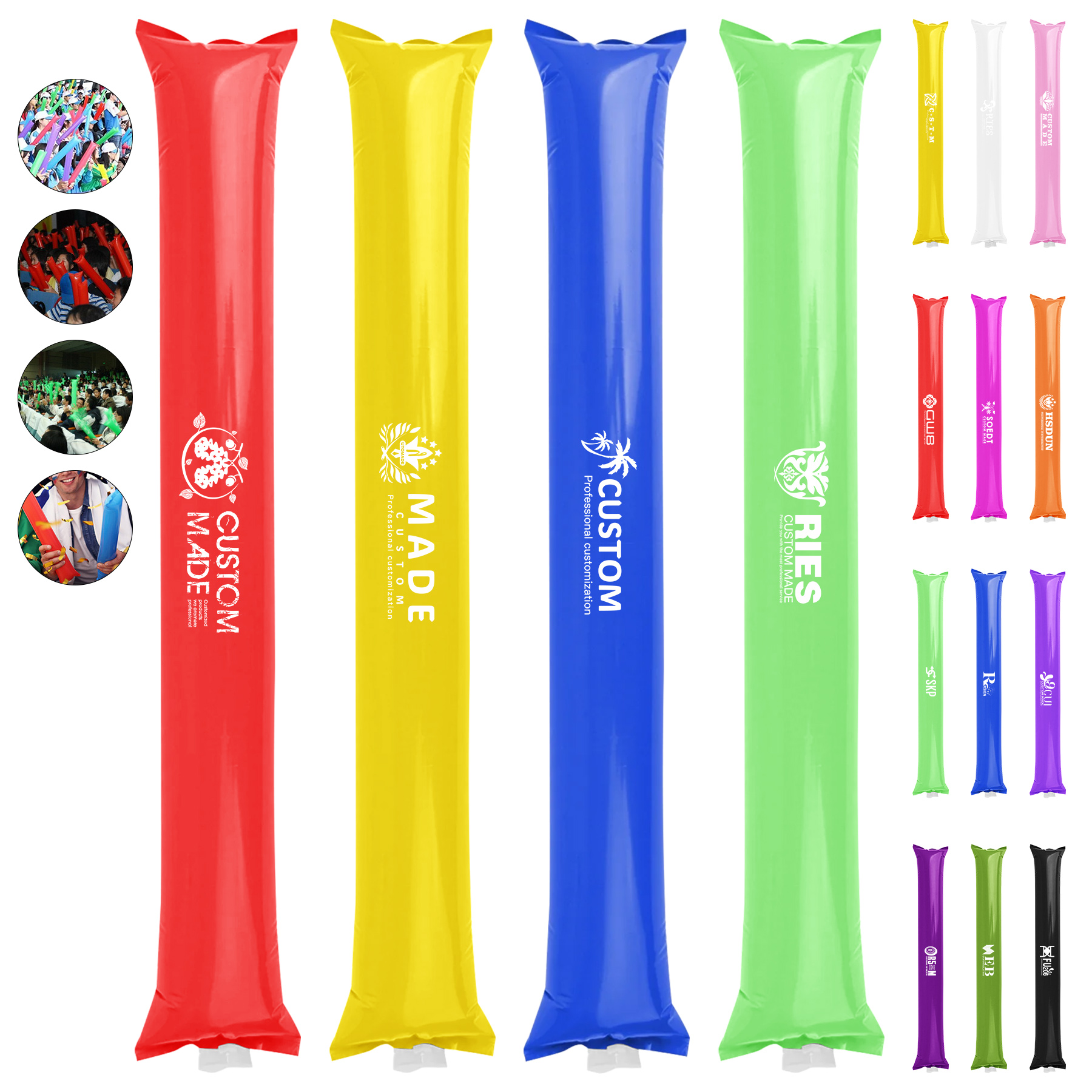 23.6'' Inflatable PE Bam Thunder Cheer Stick 2