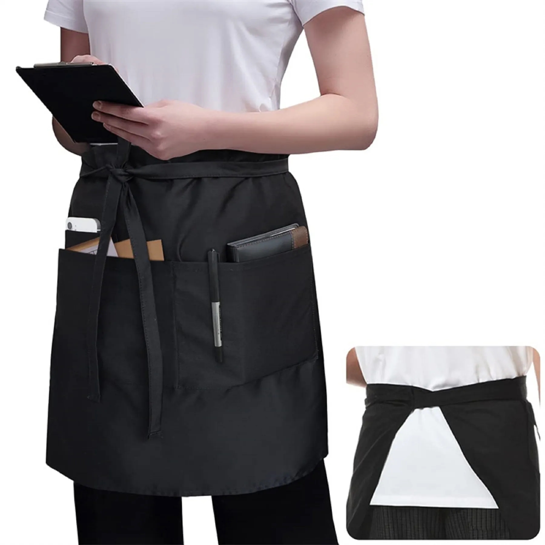 Server Apron with 3 Pockets 23
