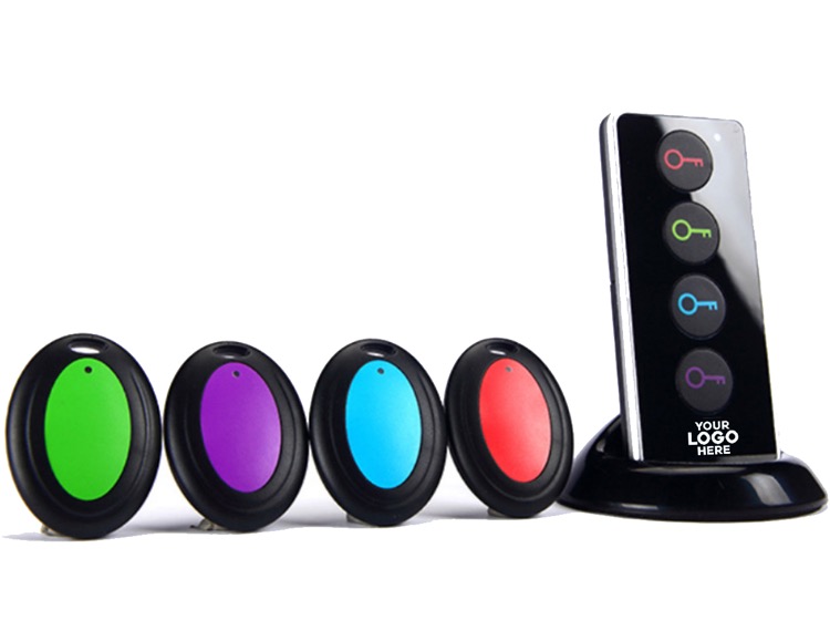 One for four wireless electronic key finder