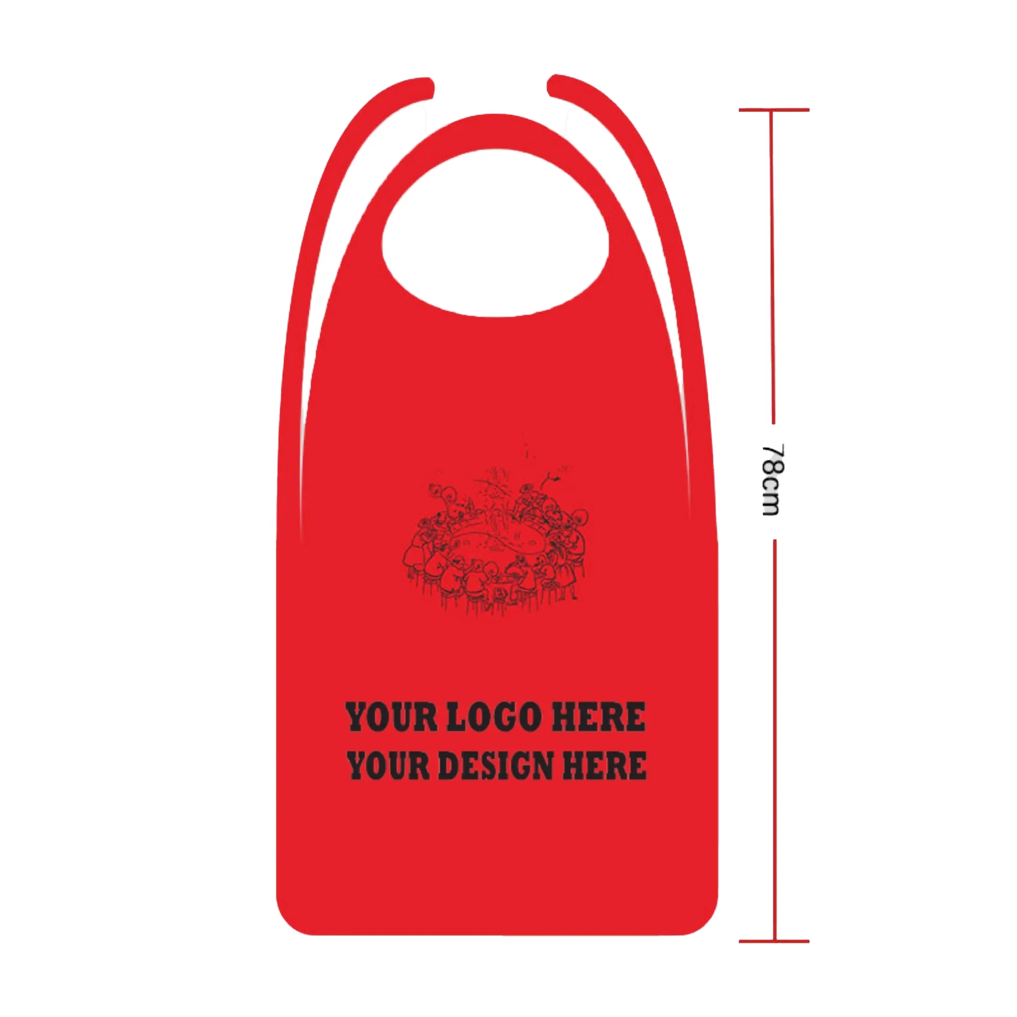 MOQ 100 PCS Disposable non-woven apron For Cooking Painting 6