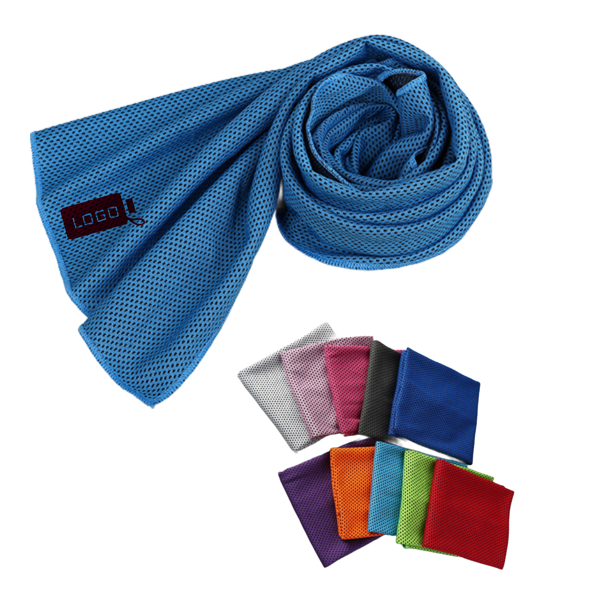 Stylish 12x31In Cooling Sports Towel 9