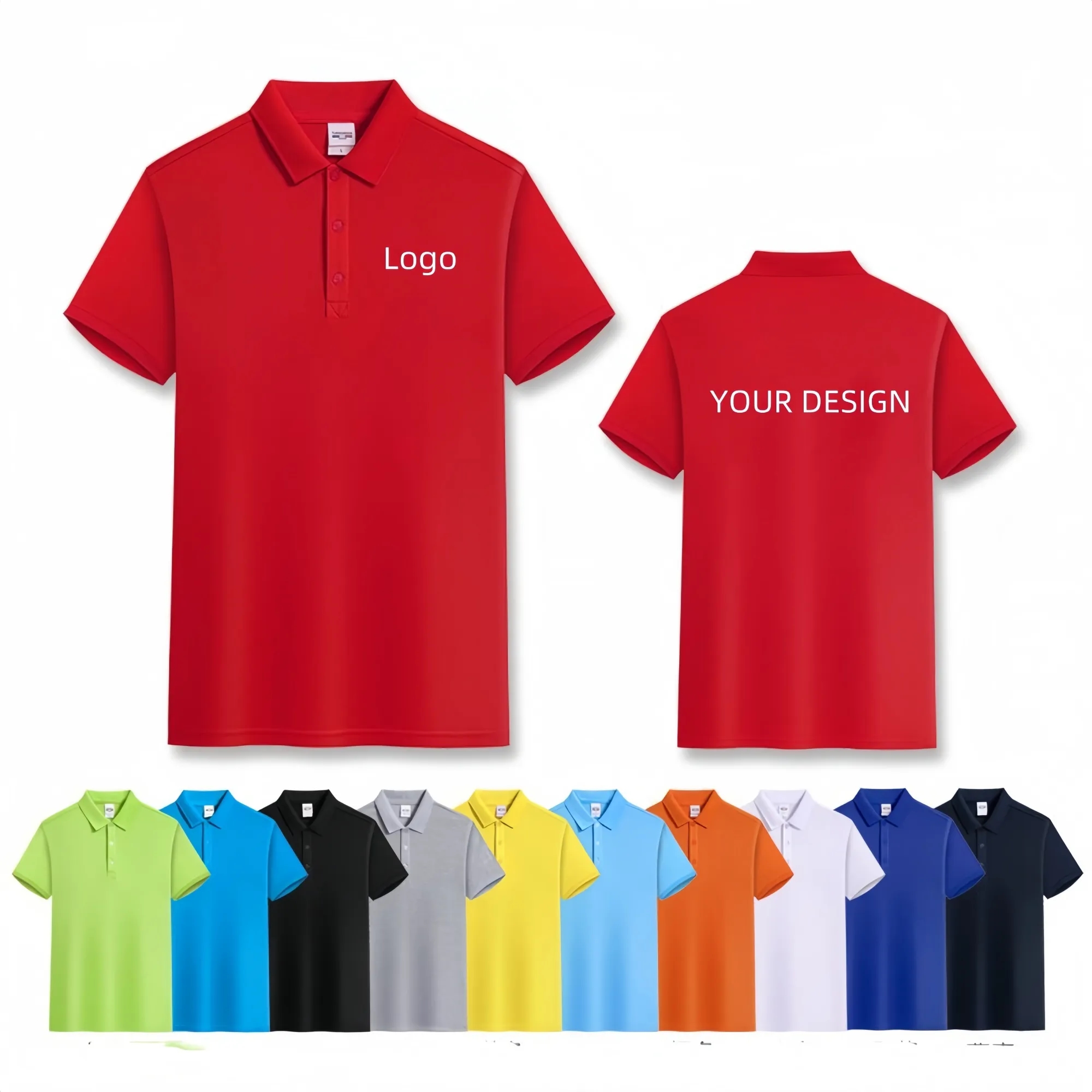 MOQ50 Quick-Drying Polo Shirt