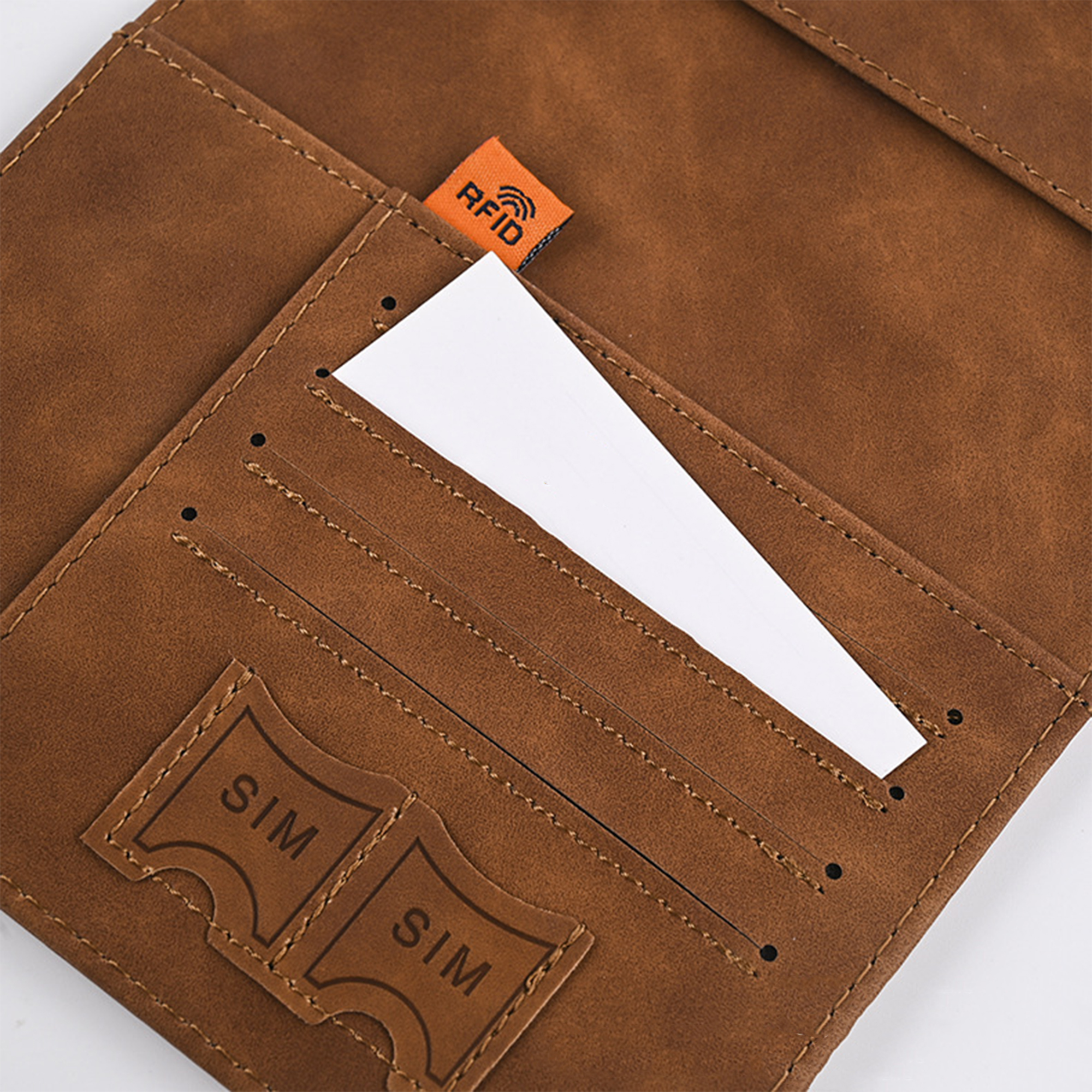 RFID Blocking Passport Bag with Wristlet Multi-slot 11